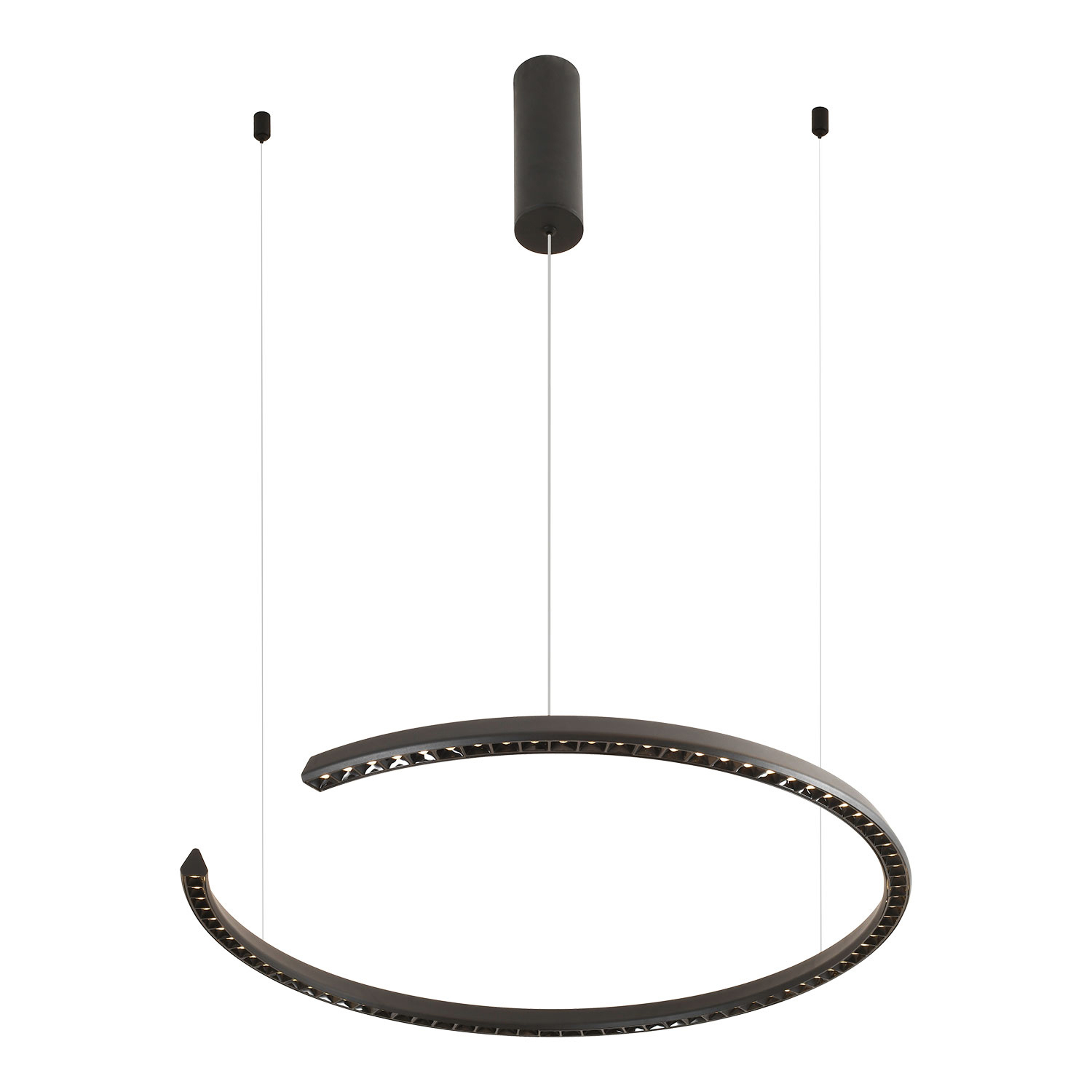 Изображение товара Светильник подвесной светодиодный Люссоле Shoe SY8290 14 м² нейтральный белый свет черный