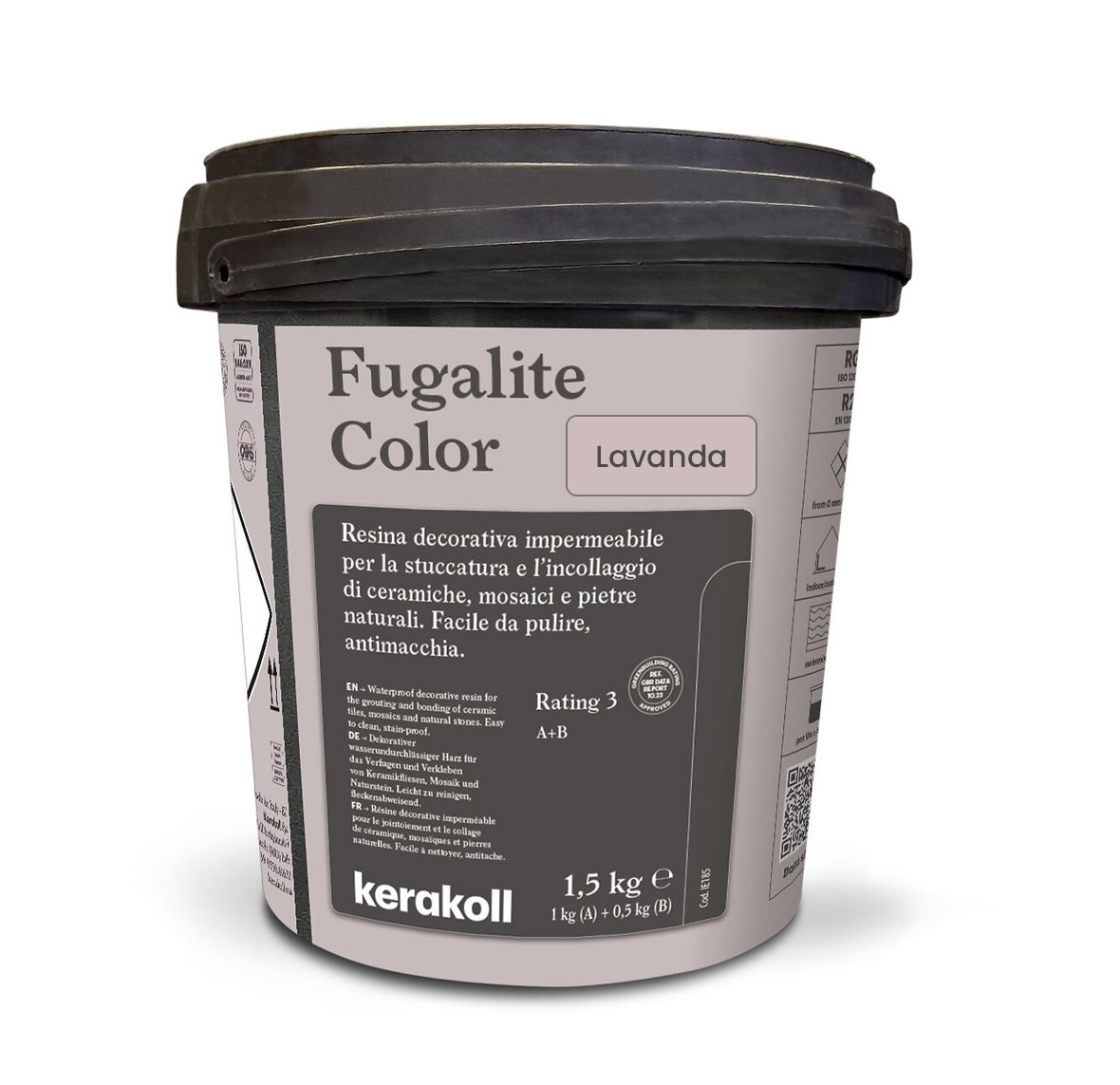 Изображение товара Эпоксидная затирка Fugalite Color Lavanda 1.5 кг