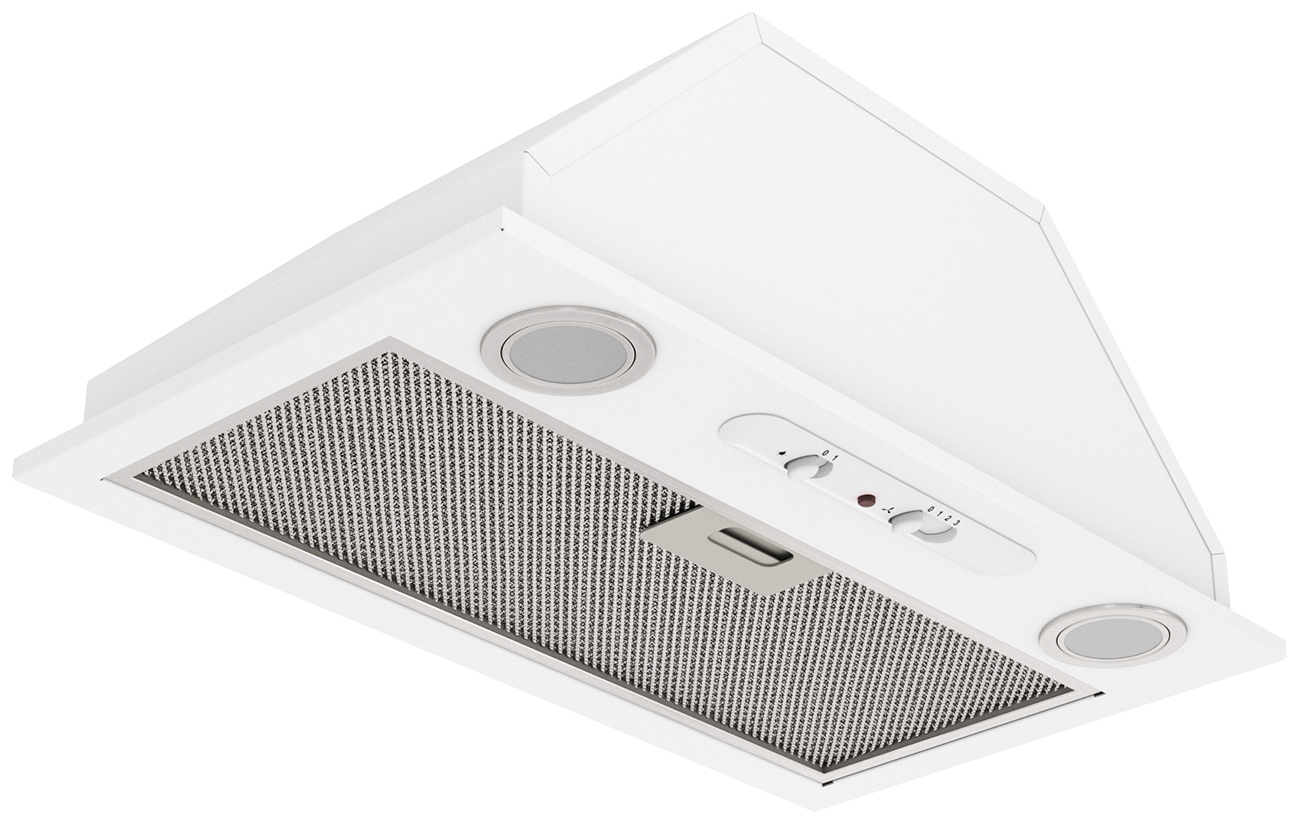 Изображение товара Встроенная кухонная вытяжка Elikor 52П-400-П3Д белый 50 см эффективное удаление запахов