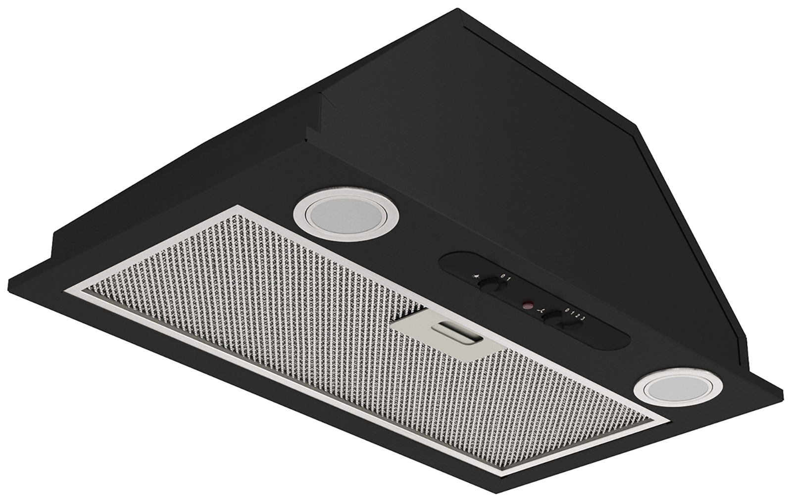 Изображение товара Вытяжка ELIKOR 52П-400-П3Д врезная черная 50 см механическая с LED