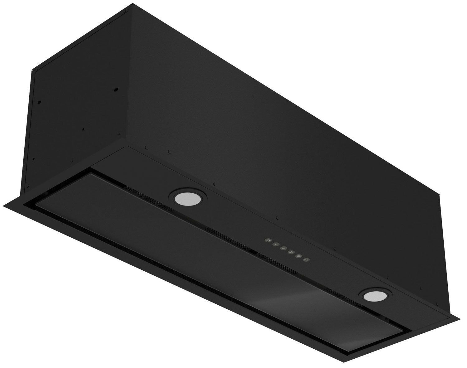 Изображение товара Вытяжка Elikor Cube 90П-1000-Э4Д черный 90 см встроенная