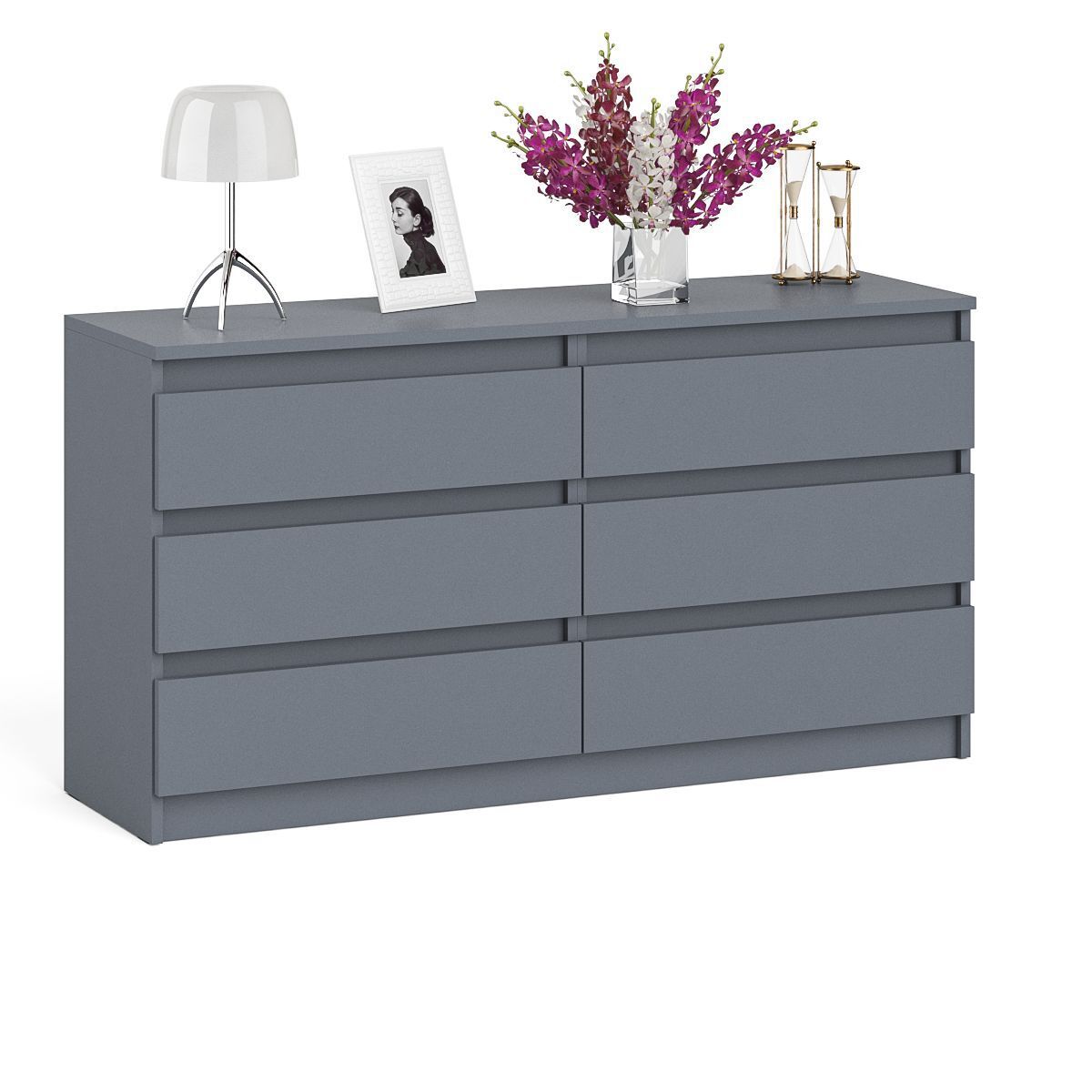 Изображение товара Комод СВК Мори МК1380 6 ящиков современный стиль Россия