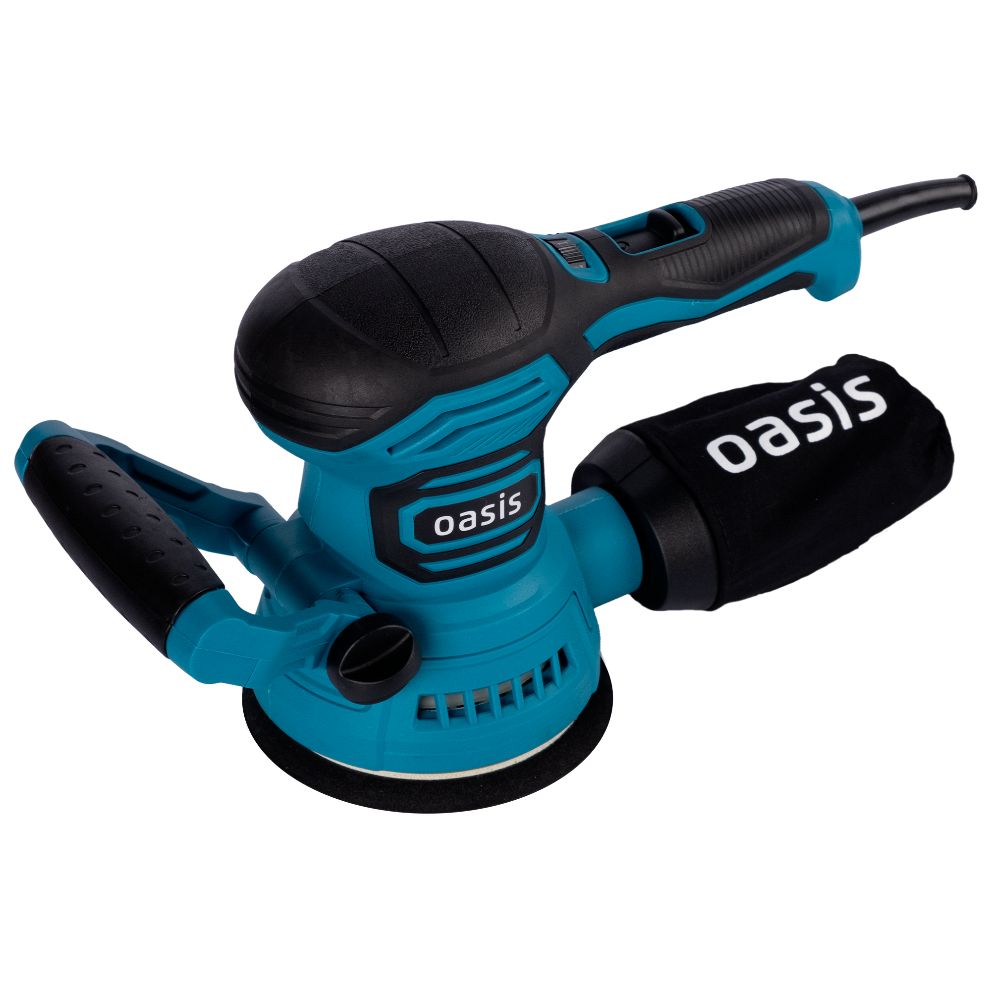 Изображение товара Эксцентриковая шлифмашина Oasis GX-48, 480 Вт, 125 мм, регулируемая скорость