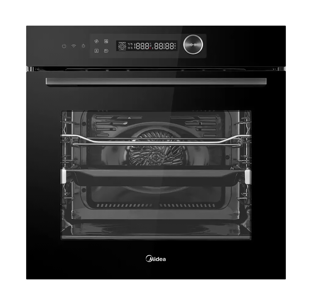 Изображение товара Встраиваемый духовой шкаф Midea MO82107PBG-I 59.5х59.5х56.5 см цвет черный