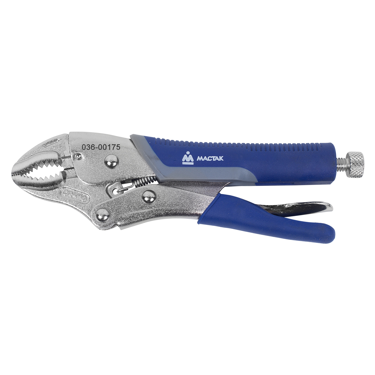 Изображение товара Клещи зажимные Мастак 036-00175H 190 мм захват до 13 мм