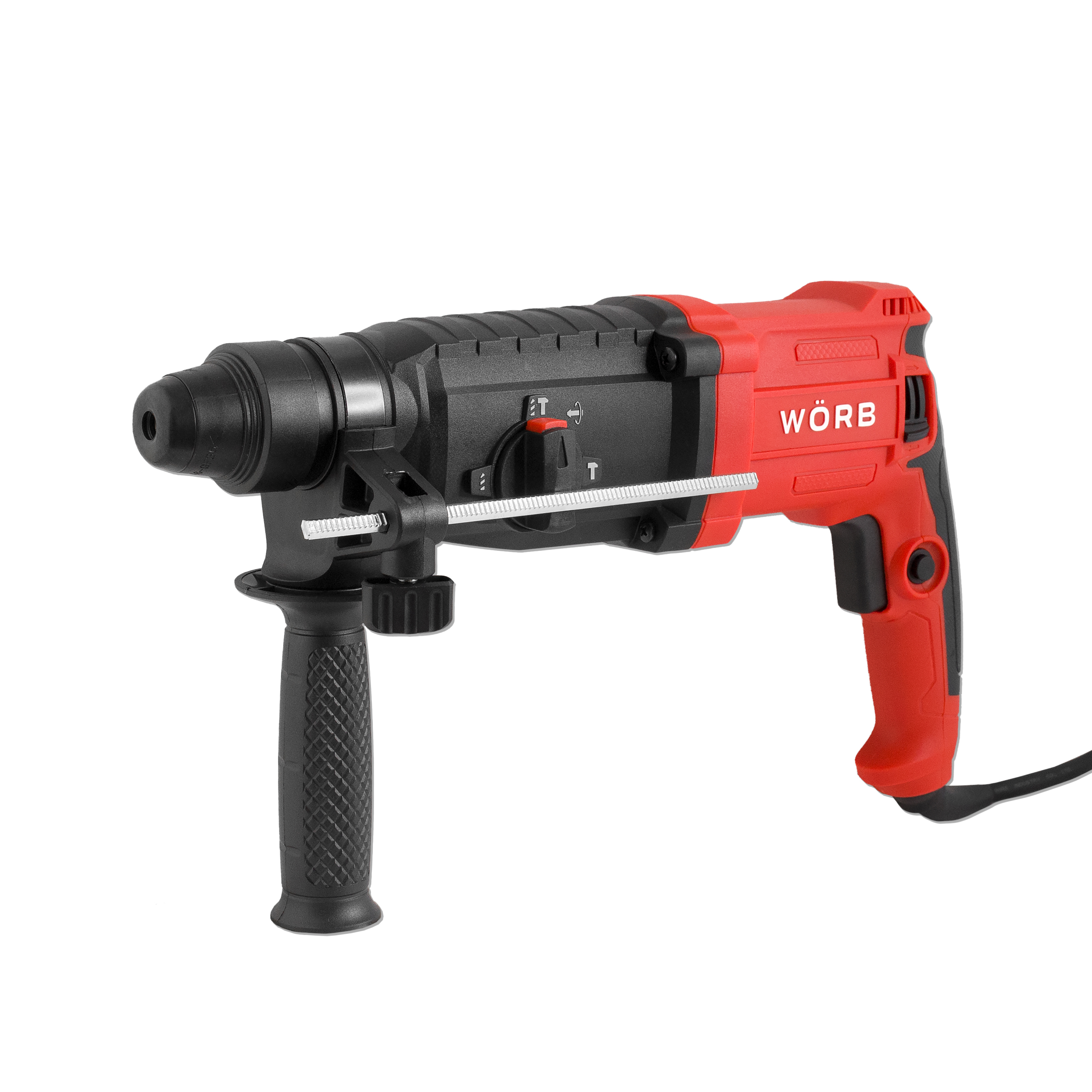 Изображение товара Перфоратор сетевой WORB BH-900/28L 900 Вт SDS Plus для бетона и кирпича