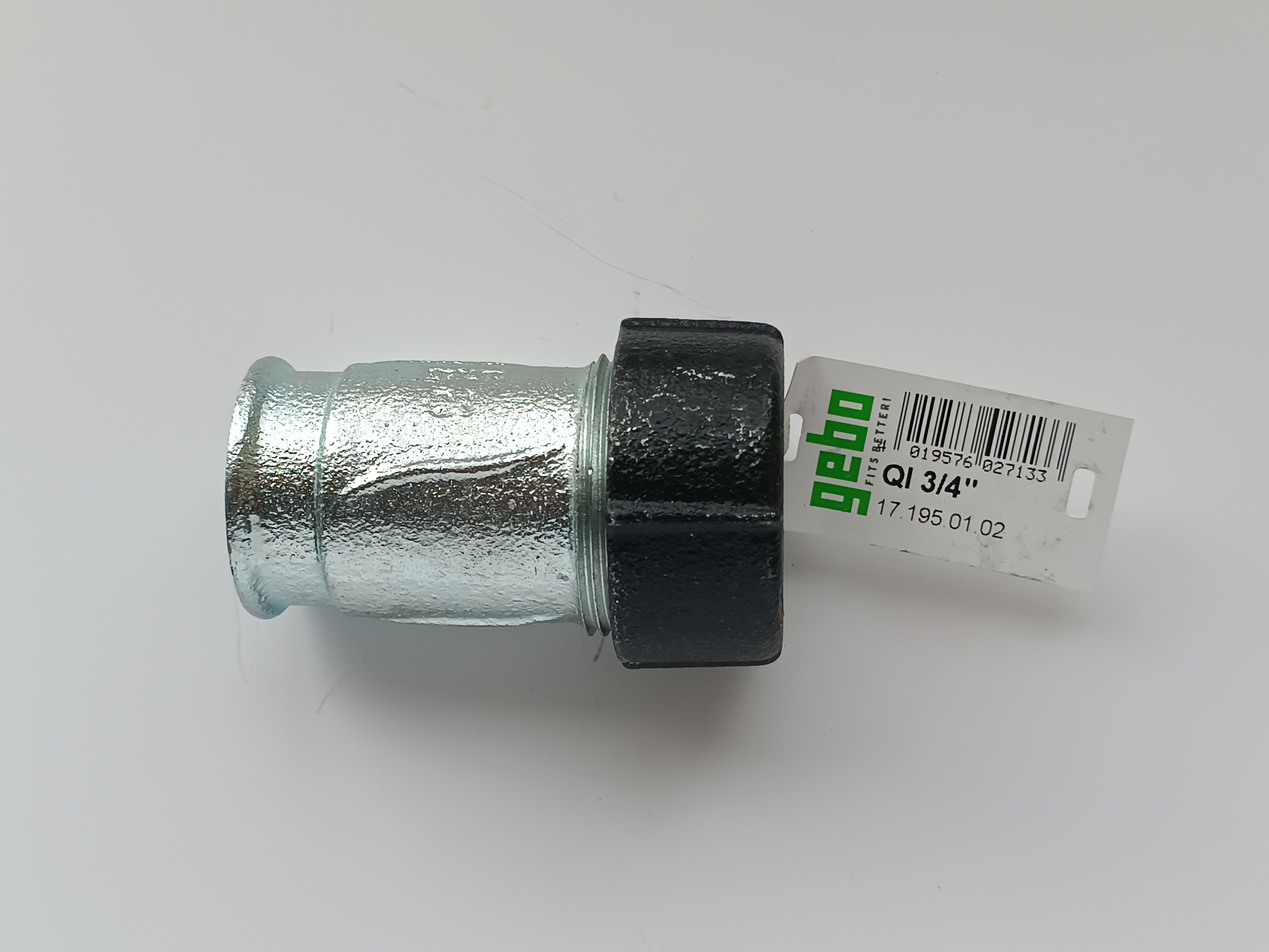 Изображение товара Соединитель Gebo Quick 3/4" ВР чугун IK 3/4 Изображение товара Соединитель Gebo Quick 3/4" ВР чугун IK 3/4