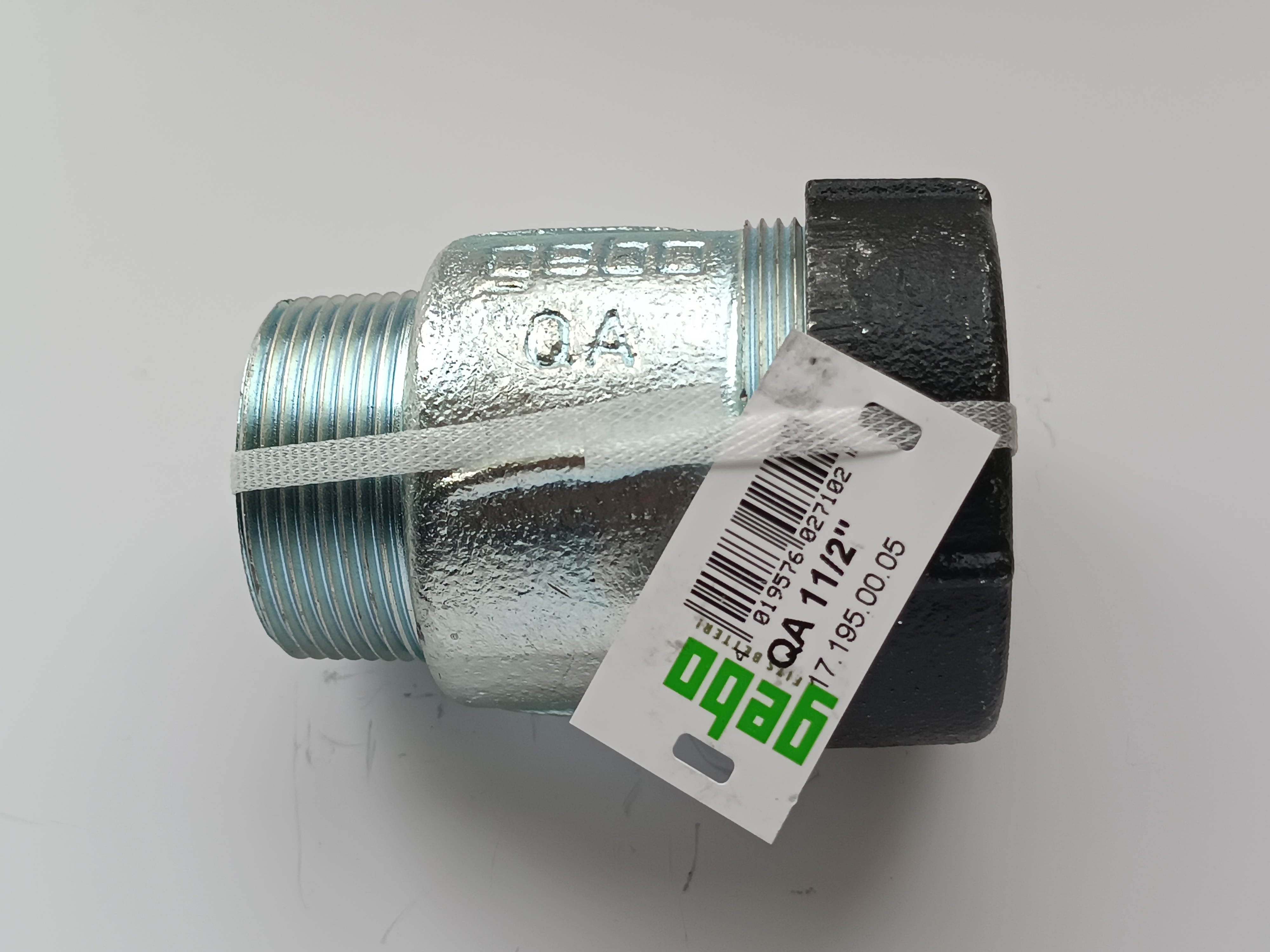 Изображение товара Соединитель Gebo Quick 1 1/2" чугун оцинкованный для водопровода и газа