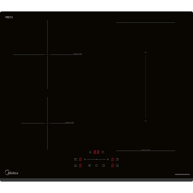 Изображение товара Индукционная варочная панель Midea MIH65783F 59 см 4 конфорки черная