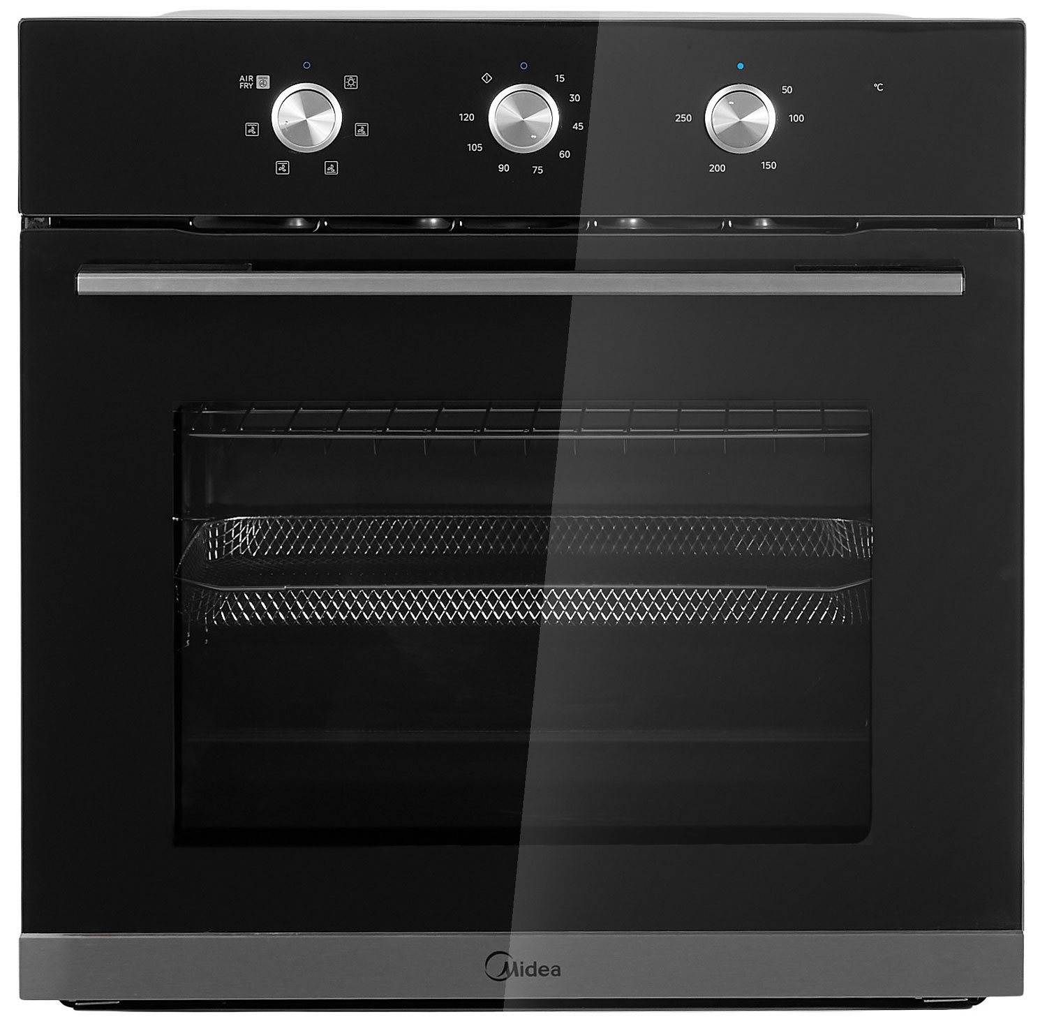 Изображение товара Встраиваемый электрический духовой шкаф Midea MO37003GB 60л черный