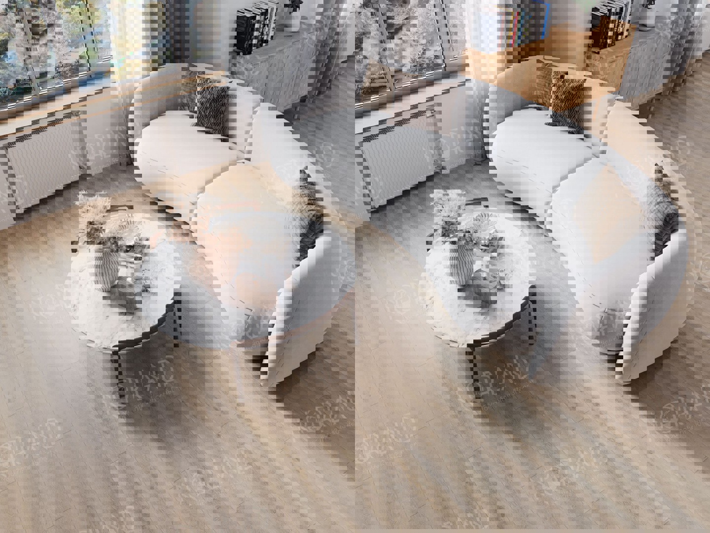 Изображение товара СПК плитка Norland Sigrid Superior Tora 43 класс 8 мм бежевый имитация дерева