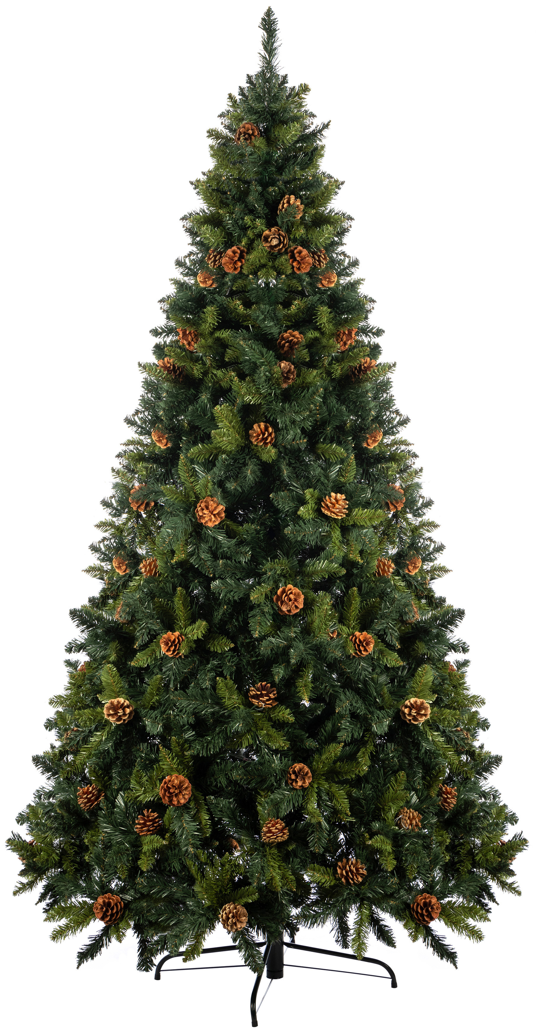 Изображение товара Ель новогодняя искусственная Волшебная страна 106274 Нарядная 210 см