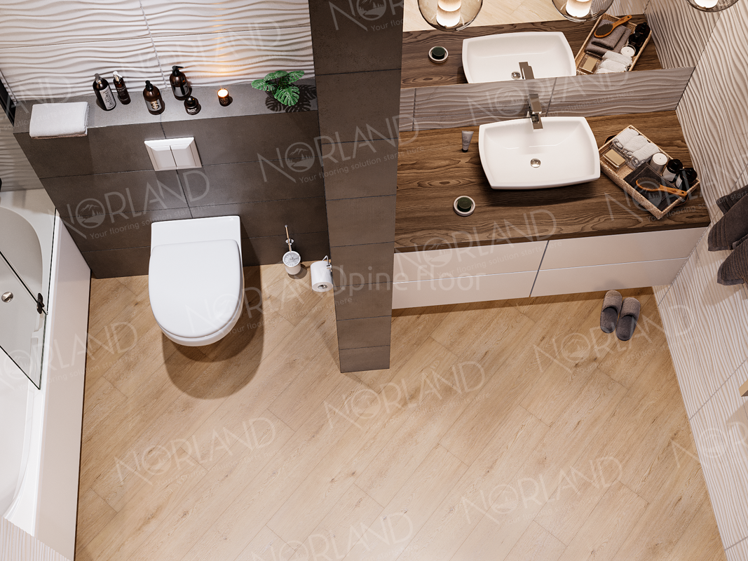 Изображение товара Кварц-виниловая плитка Norland Sigrid Plus Dor 4 мм 2.23 м² Бежевый