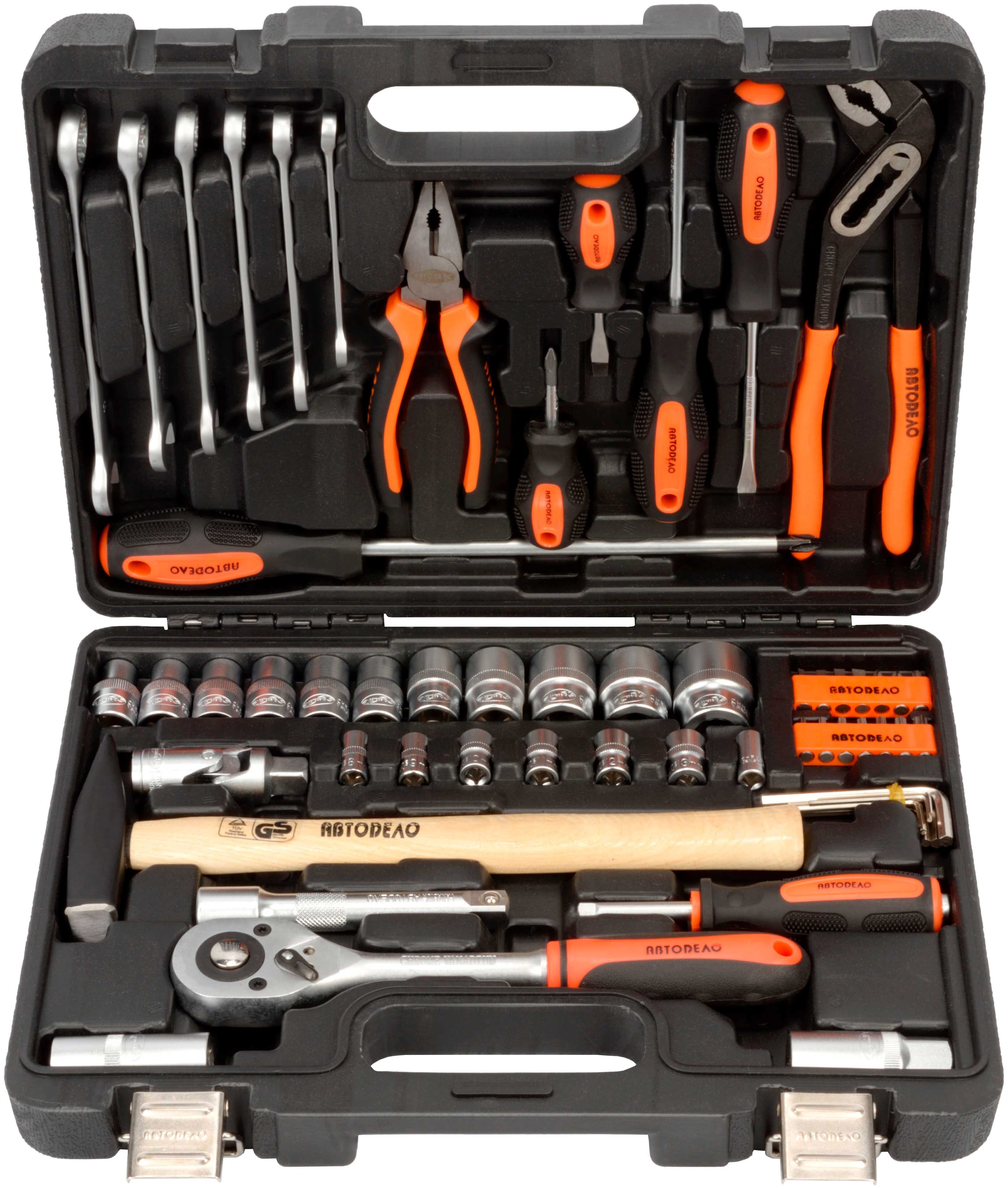 Изображение товара Набор инструментов Автодело 39859, 59 предметов в пластиковом кейсе