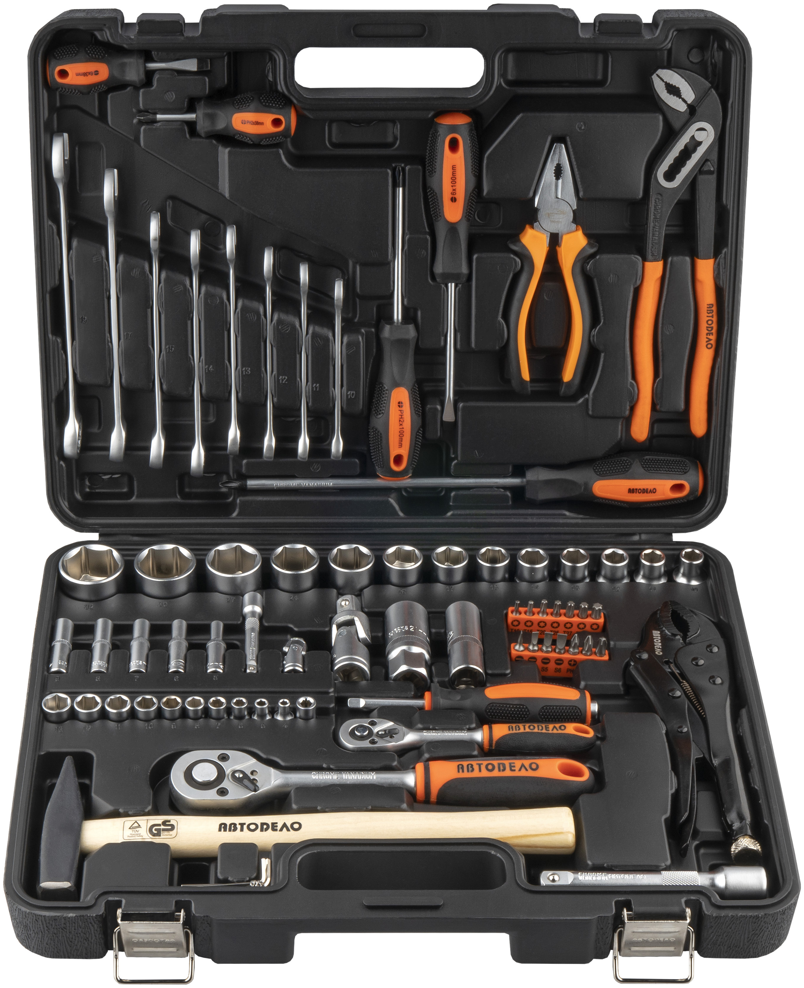 Изображение товара Набор инструментов Автодело 39872, 72 предмета Изображение товара Набор инструментов Автодело 39872, 72 предмета