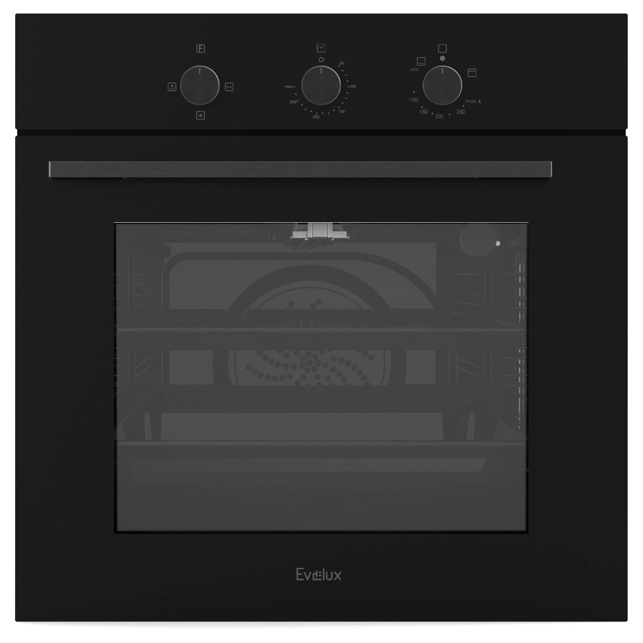 Изображение товара Встраиваемый духовой шкаф Evelux Gso 604 57.50x56x59.50 см цвет черный