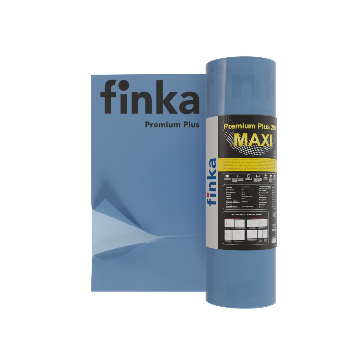 Изображение товара Пароизоляция Finka Premium Plus 150м² 184г/м²