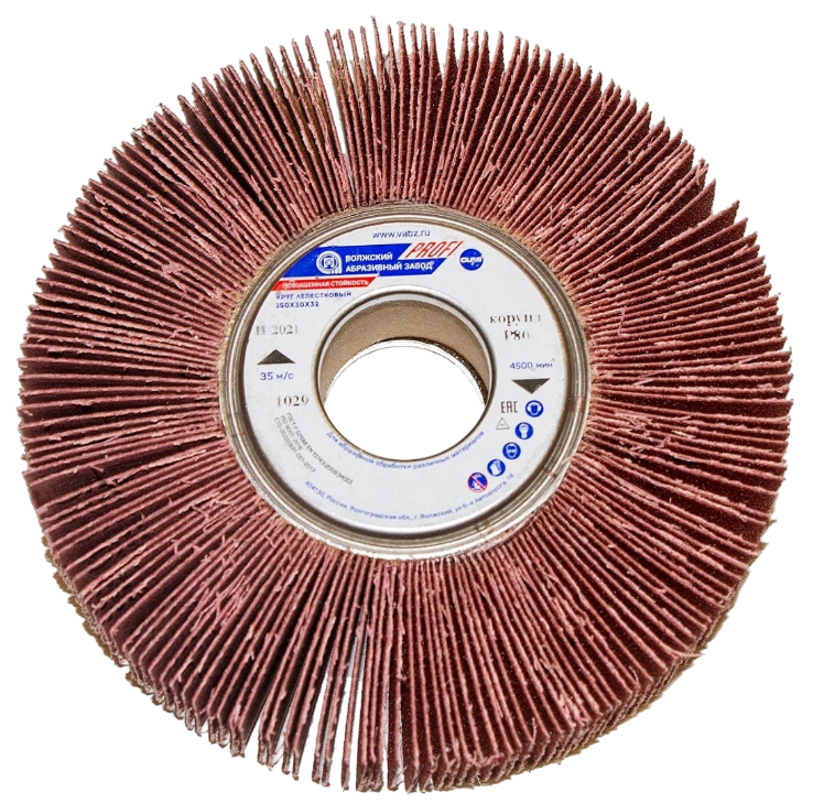 Изображение товара Круг лепестковый КЛО с оправкой ВАЗ Profi XF569 Р80 150x30 мм