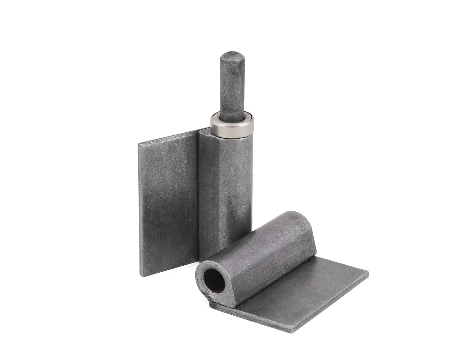 Наварная петля Palladium левая с подшипником 20x140x29 мм левая цвет серый