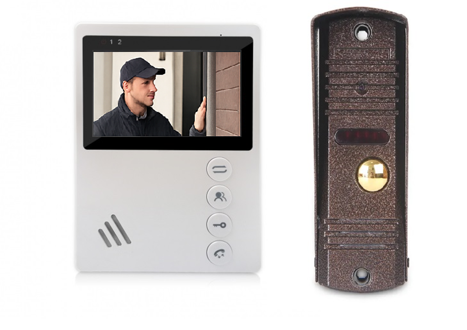 Изображение товара Alfavision AV-Nika KIT — видеодомофон 4,3" цветной белый