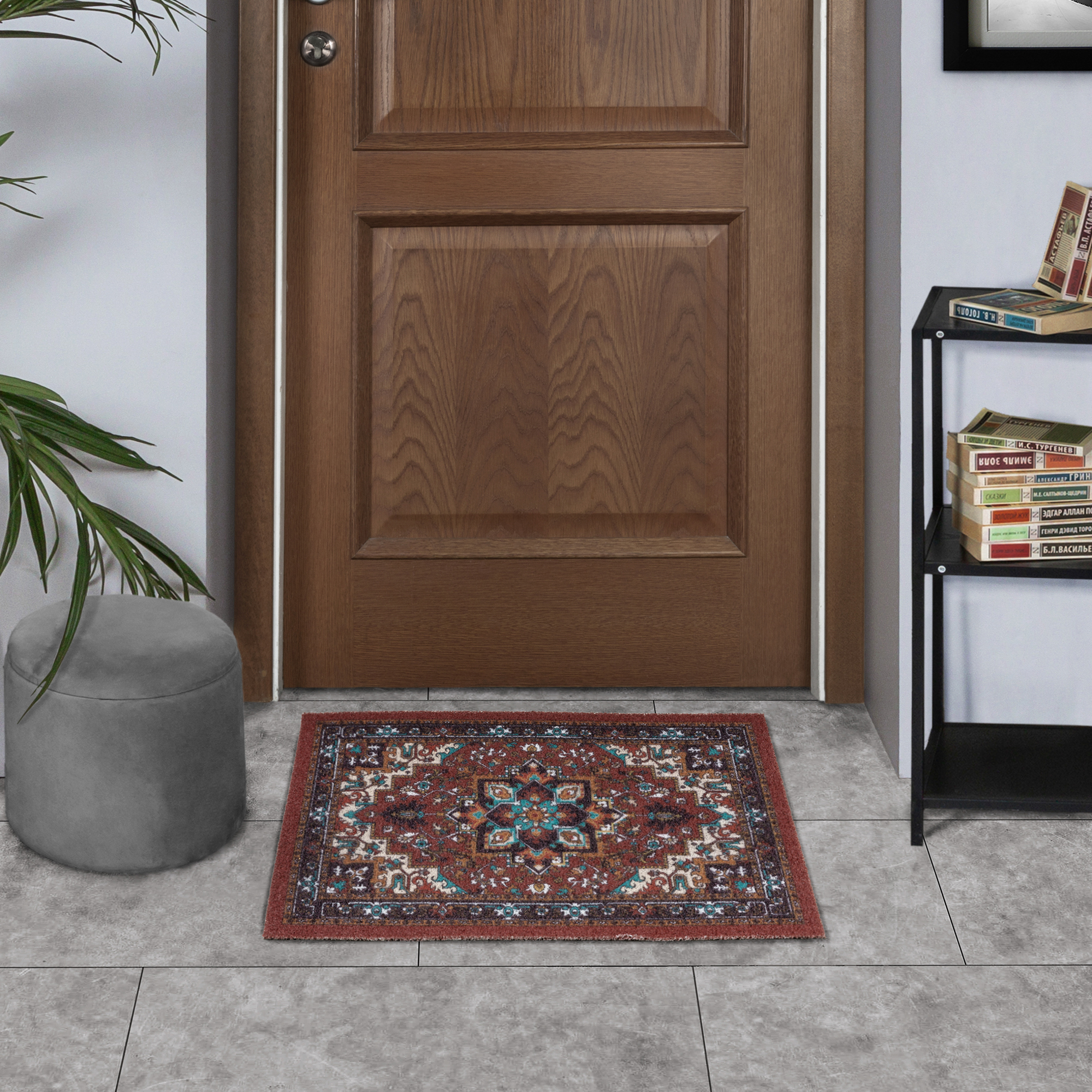 Изображение товара Коврик придверный Dabar 45х75 см разноцветный ПВХ внутри дом офис