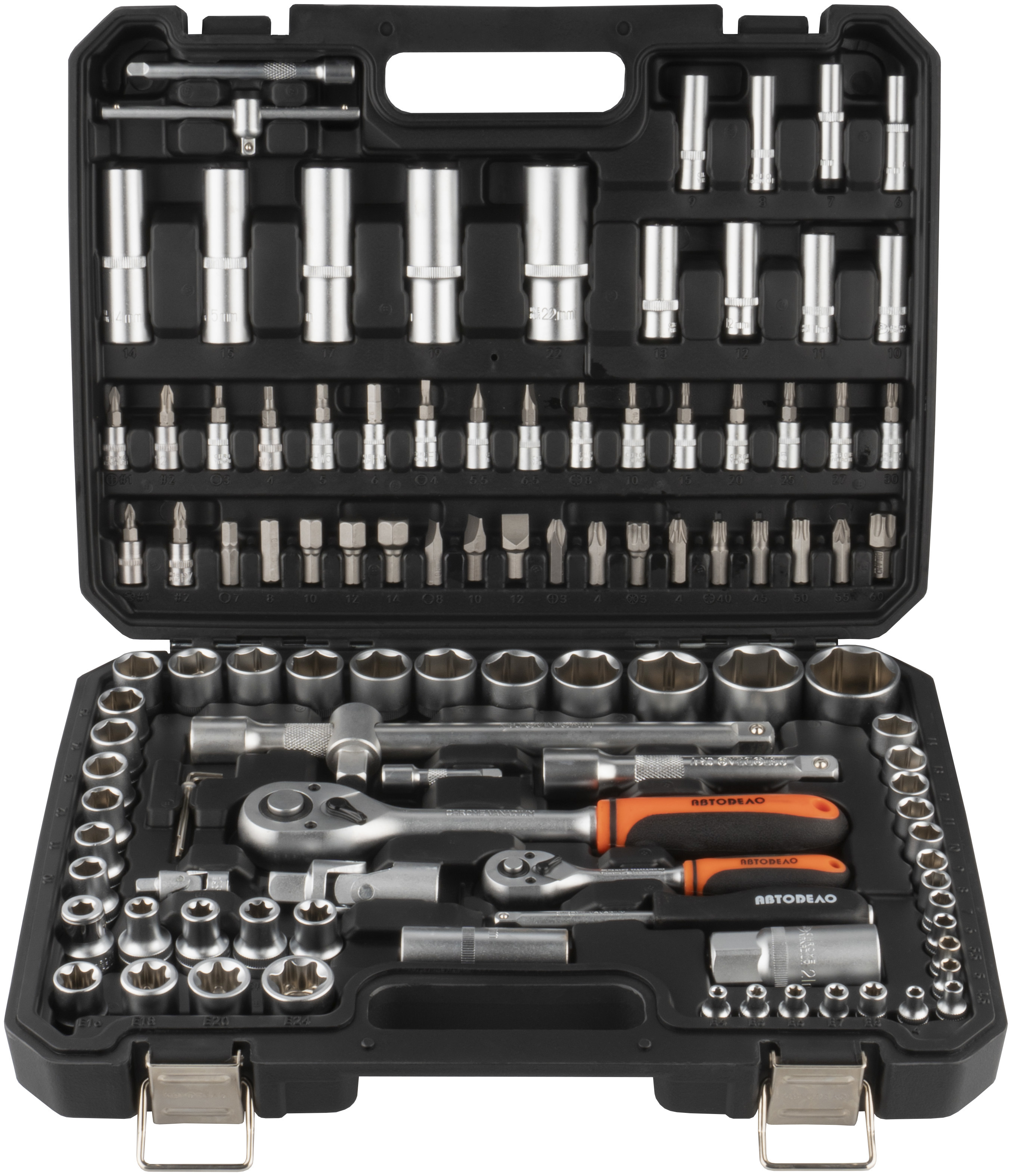 Изображение товара Набор инструментов Автодело 39818 для автомобилей 108 предметов