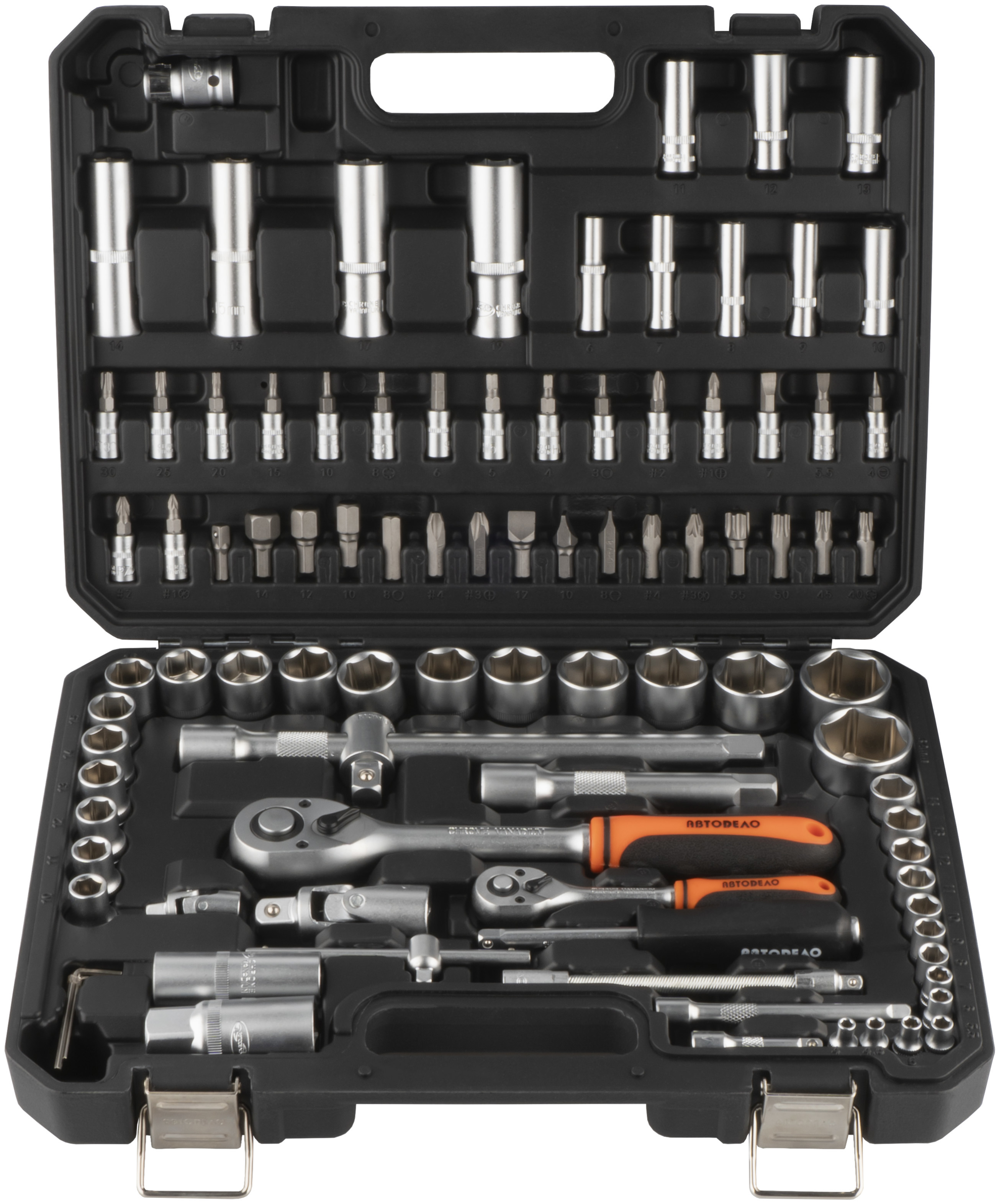 Изображение товара Набор инструментов Автодело 39894, 94 предмета в пластиковом кейсе