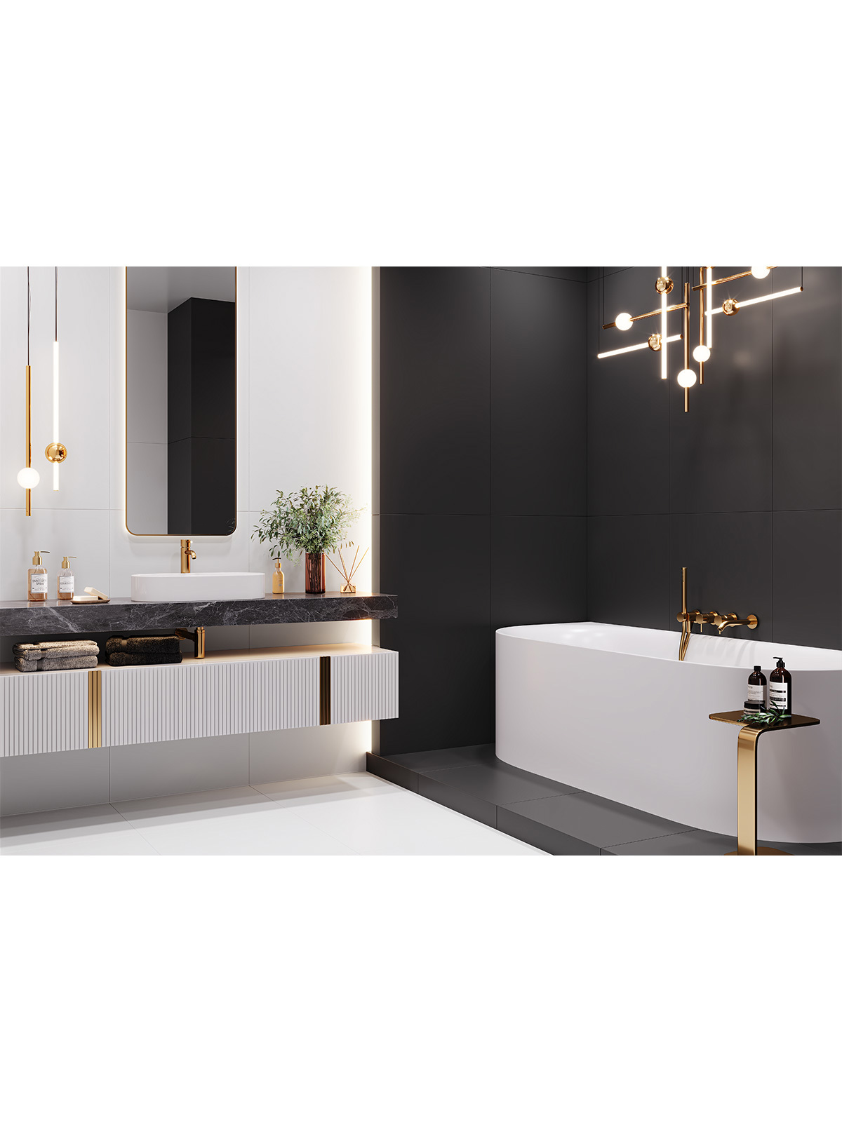 Изображение товара Керамогранит Alma ceramica Twin GFU60120WIN00R 60x120 см белый