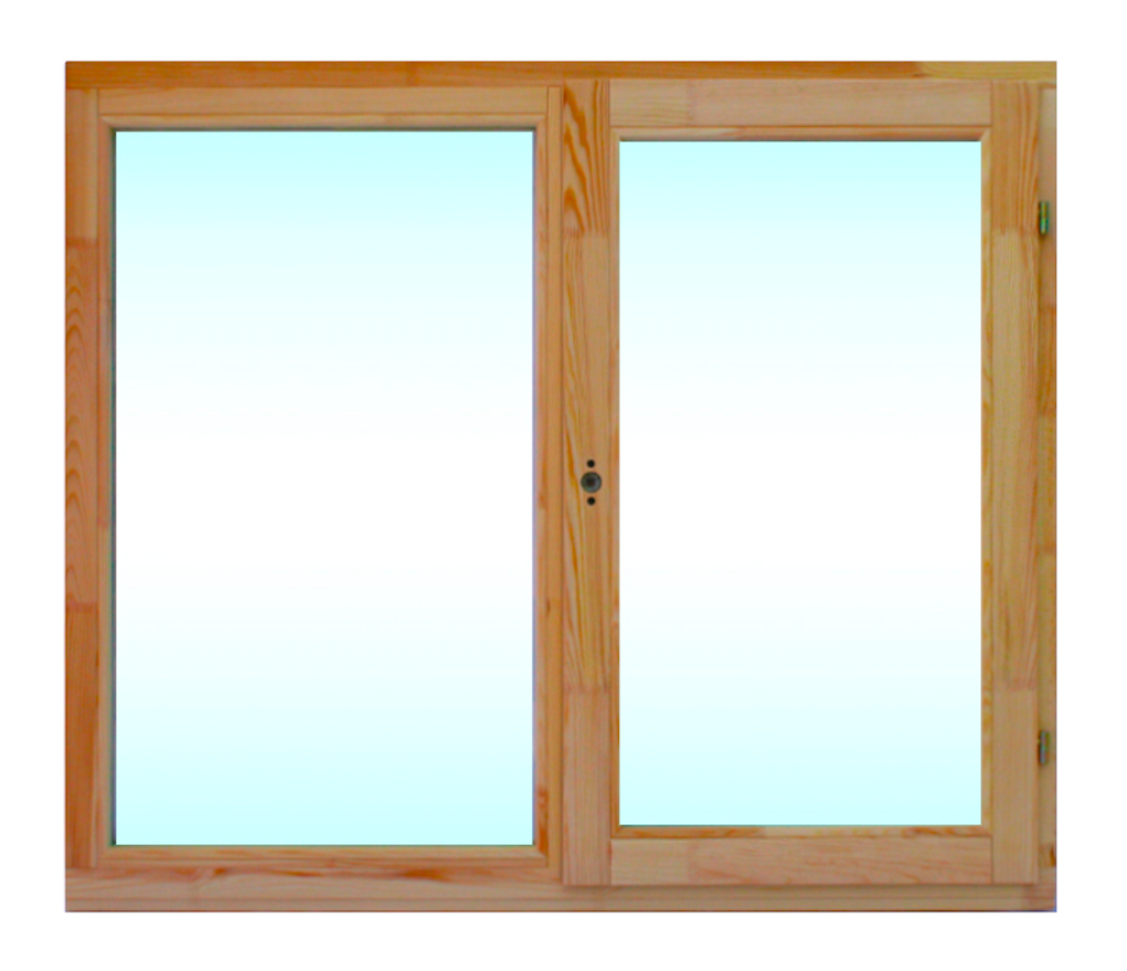 Изображение товара Окно деревянное Timber&Style ОД ОСП (45) 146x132см сосна поворотное однокамерный стеклопакет