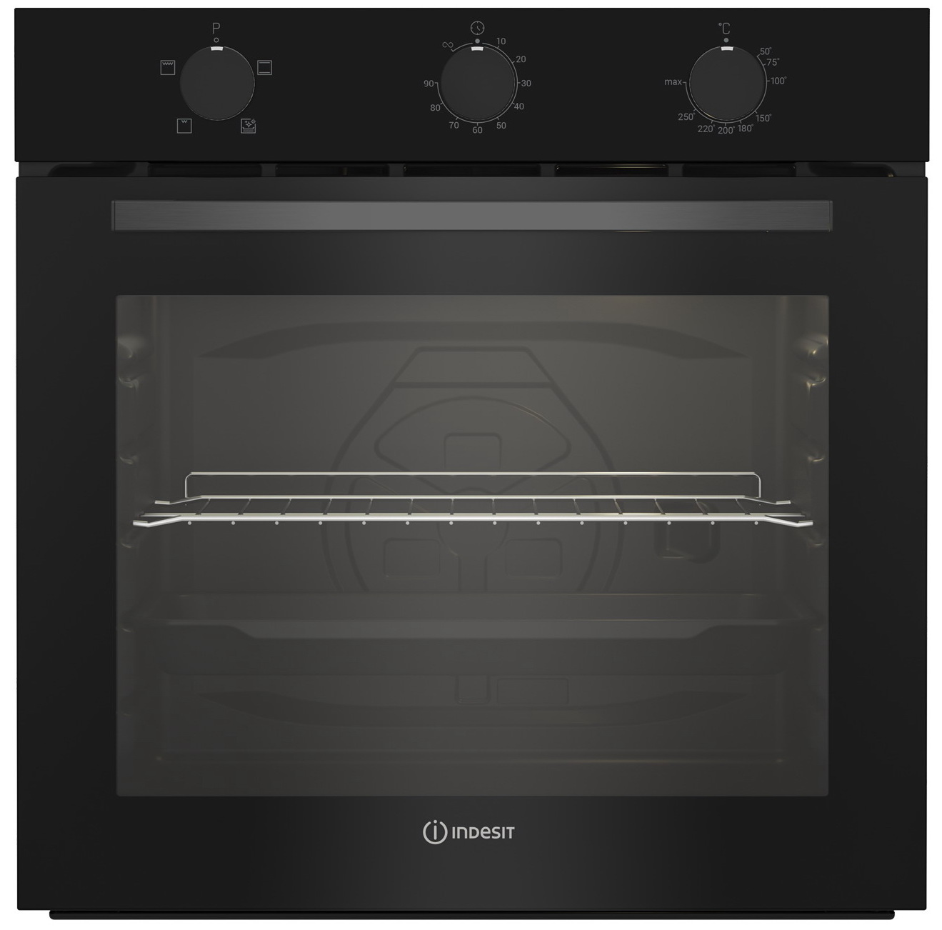Изображение товара Встраиваемый электрический духовой шкаф Indesit IBFTE 2430 BL черный