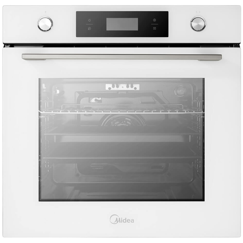 Изображение товара Встраиваемый духовой шкаф Midea MO78100CGW 59.5х59.5х57.5 см цвет белый
