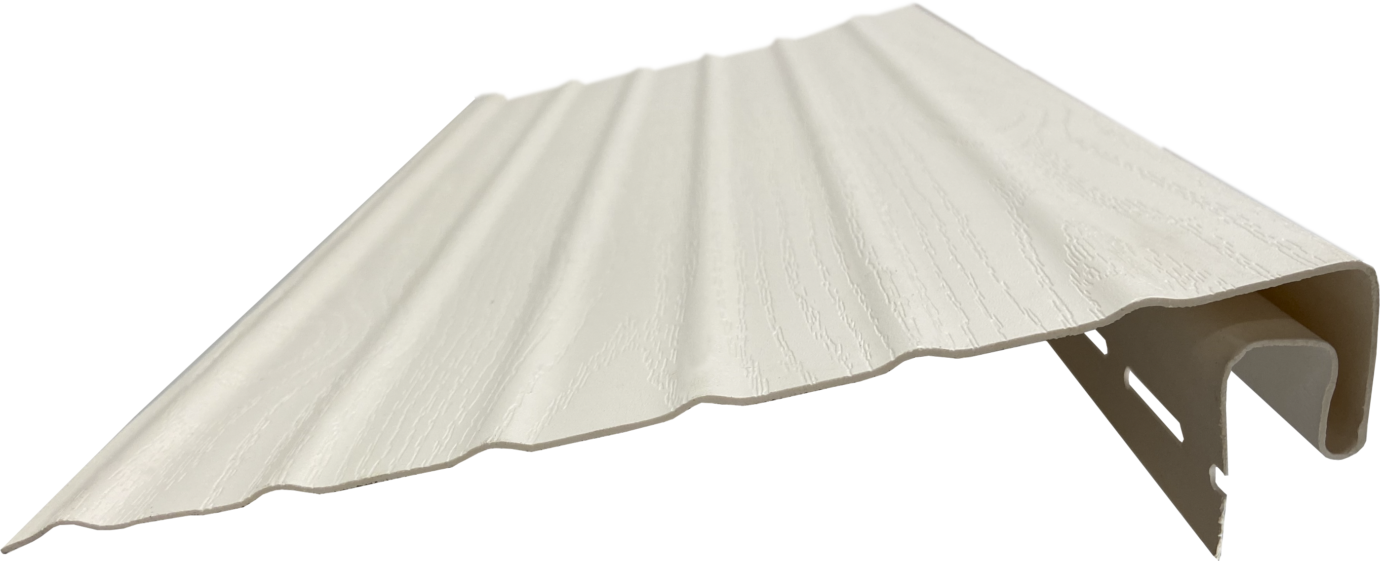 J-Профиль для фасадных панелей MONLID с фаской цвет белый