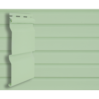 Изображение товара Сайдинг ПВХ Monlid корабельный брус 3 м зеленый, имитирующий деревянный брус