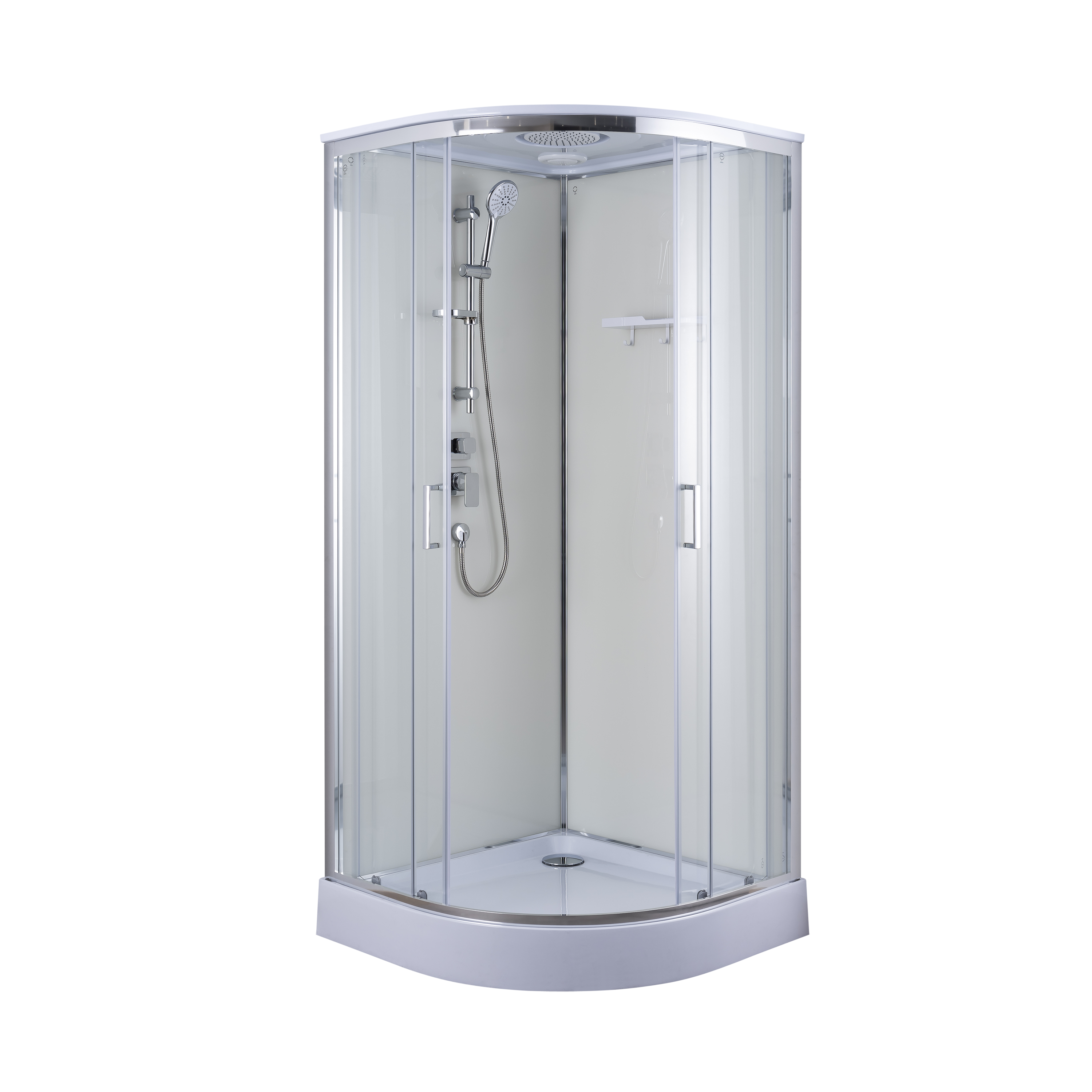 Изображение товара Душевая кабина KONSENSA Борнео 90x90 см с крышей