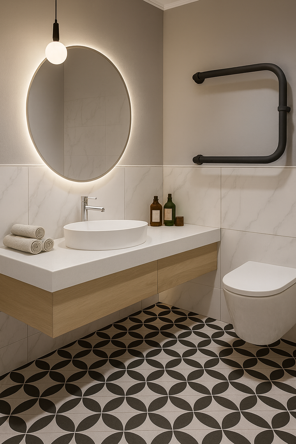 Изображение товара Водяной u-образный полотенцесушитель Волпро 53x60 см антикоррозийный