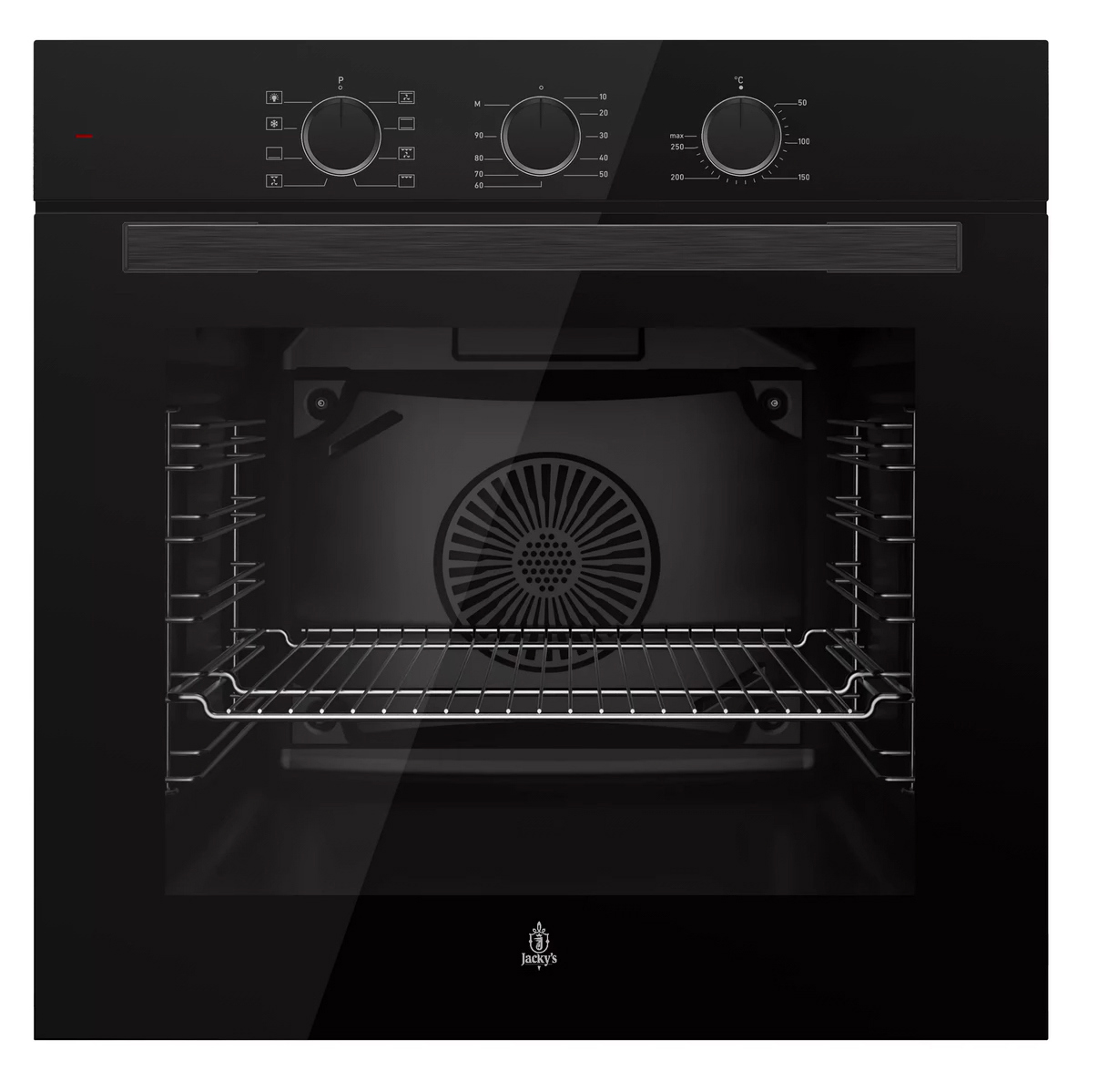 Изображение товара Встраиваемый электрический духовой шкаф Jacky`s JO EN7618 черный 73л 8 режимов