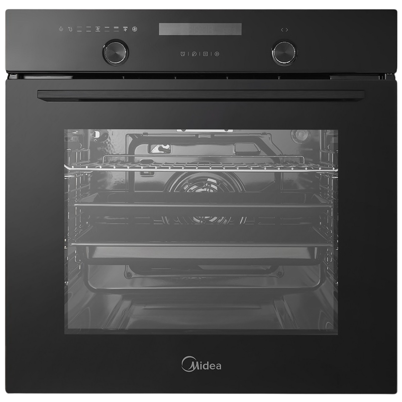 Изображение товара Встраиваемый электрический духовой шкаф MIDEA MO78107CGB 70 л черный