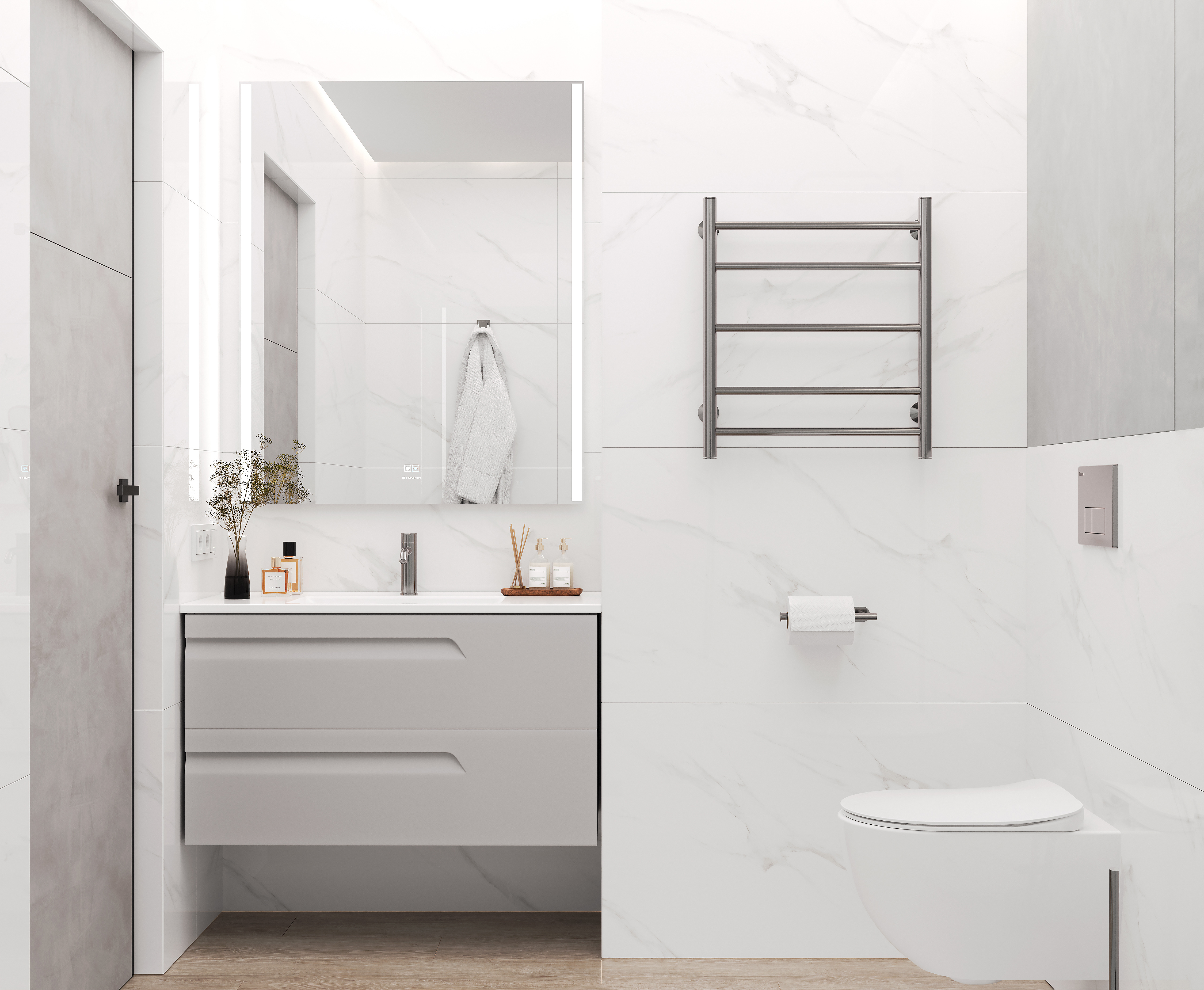 Изображение товара Керамогранит Ceradim Calacatta genius х9999304206 60x60см цвет белый