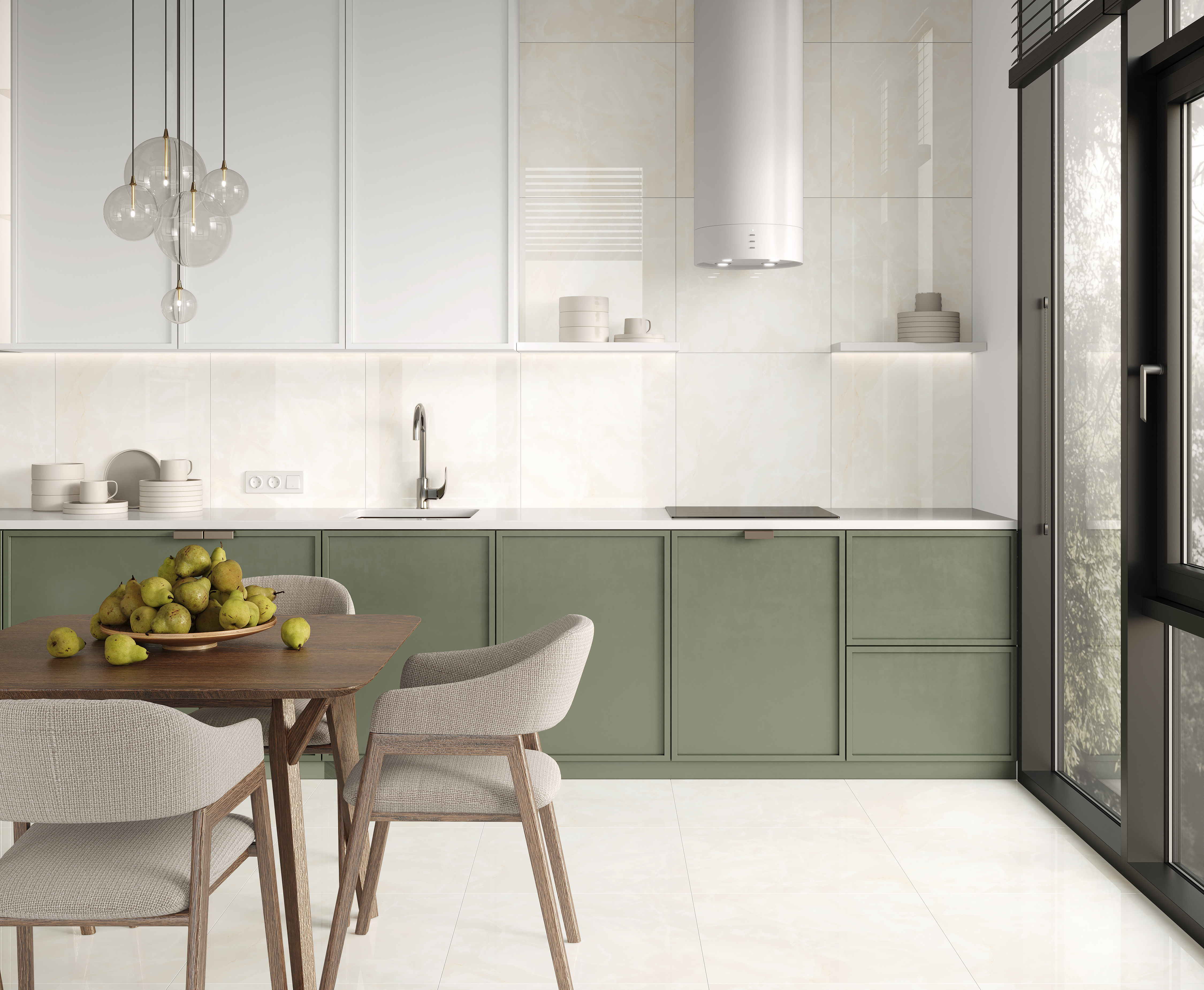 Изображение товара Керамогранит Ceradim Onyx Talent 60x60 см кремовый полированный для ванной