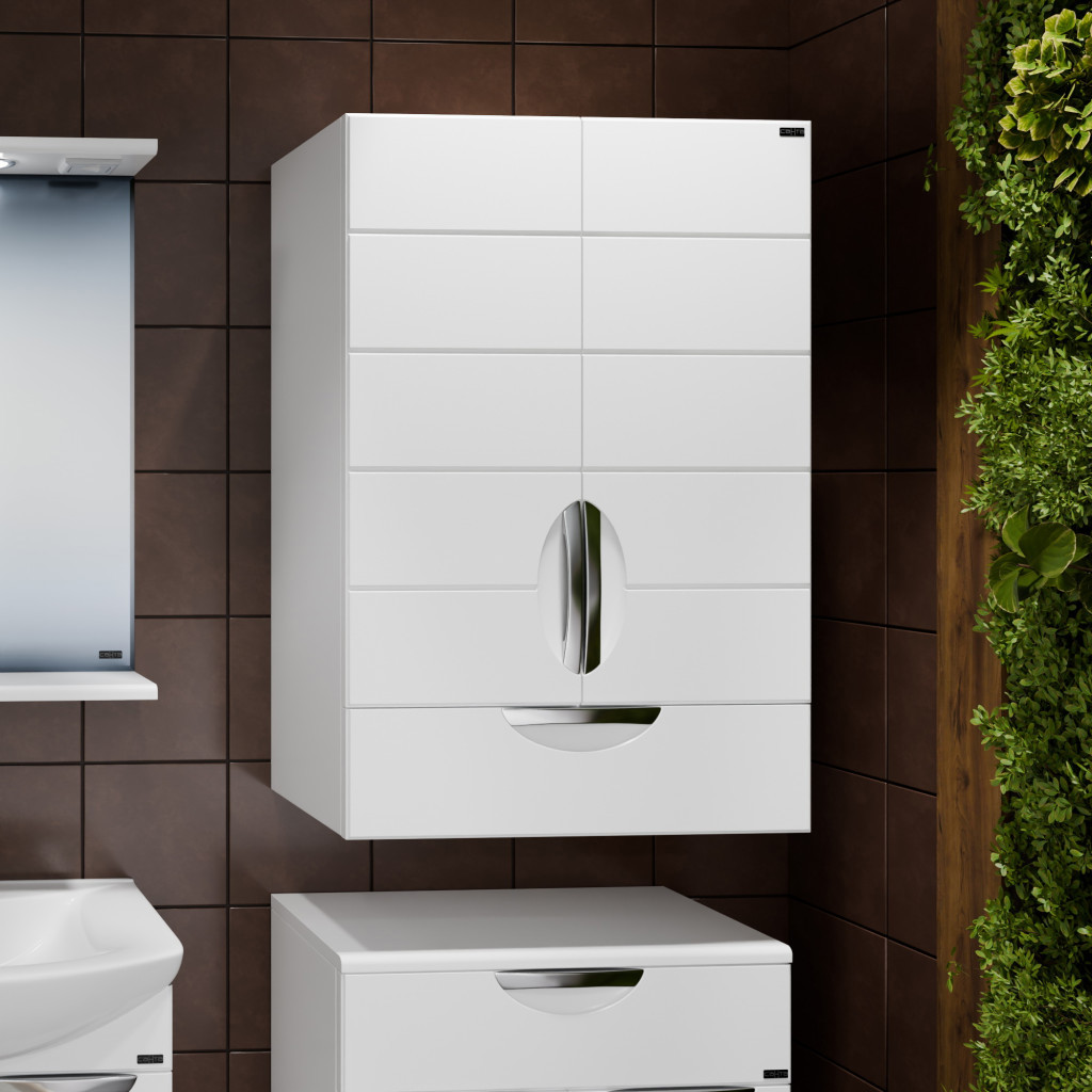 Изображение товара Шкаф подвесной СаНта Родос 60/90 1 ящ. над стиральной машиной 406003