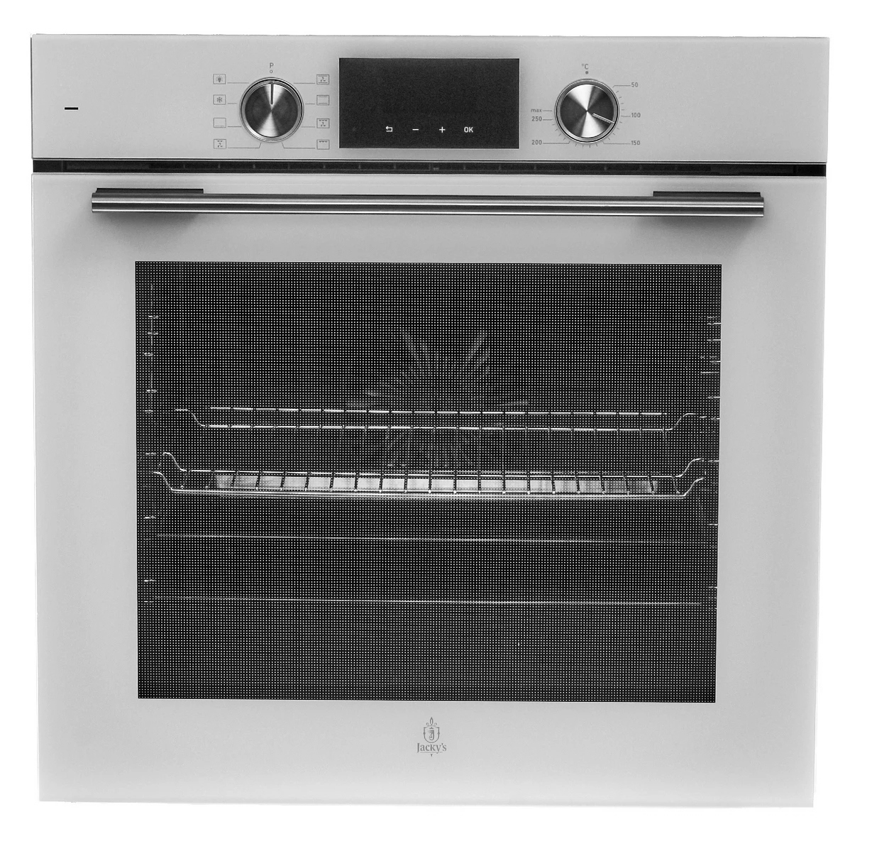 Изображение товара Встраиваемый электрический духовой шкаф Jacky`s JO EW7628 75 л белый с грилем