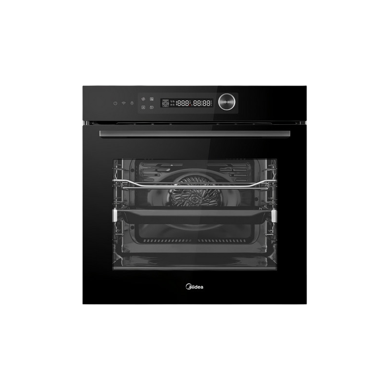 Изображение товара Встраиваемый духовой шкаф Midea MO82107PBG-I 59.5х56.6х59.6 см цвет черный Изображение товара Встраиваемый духовой шкаф Midea MO82107PBG-I 59.5х56.6х59.6 см цвет черный