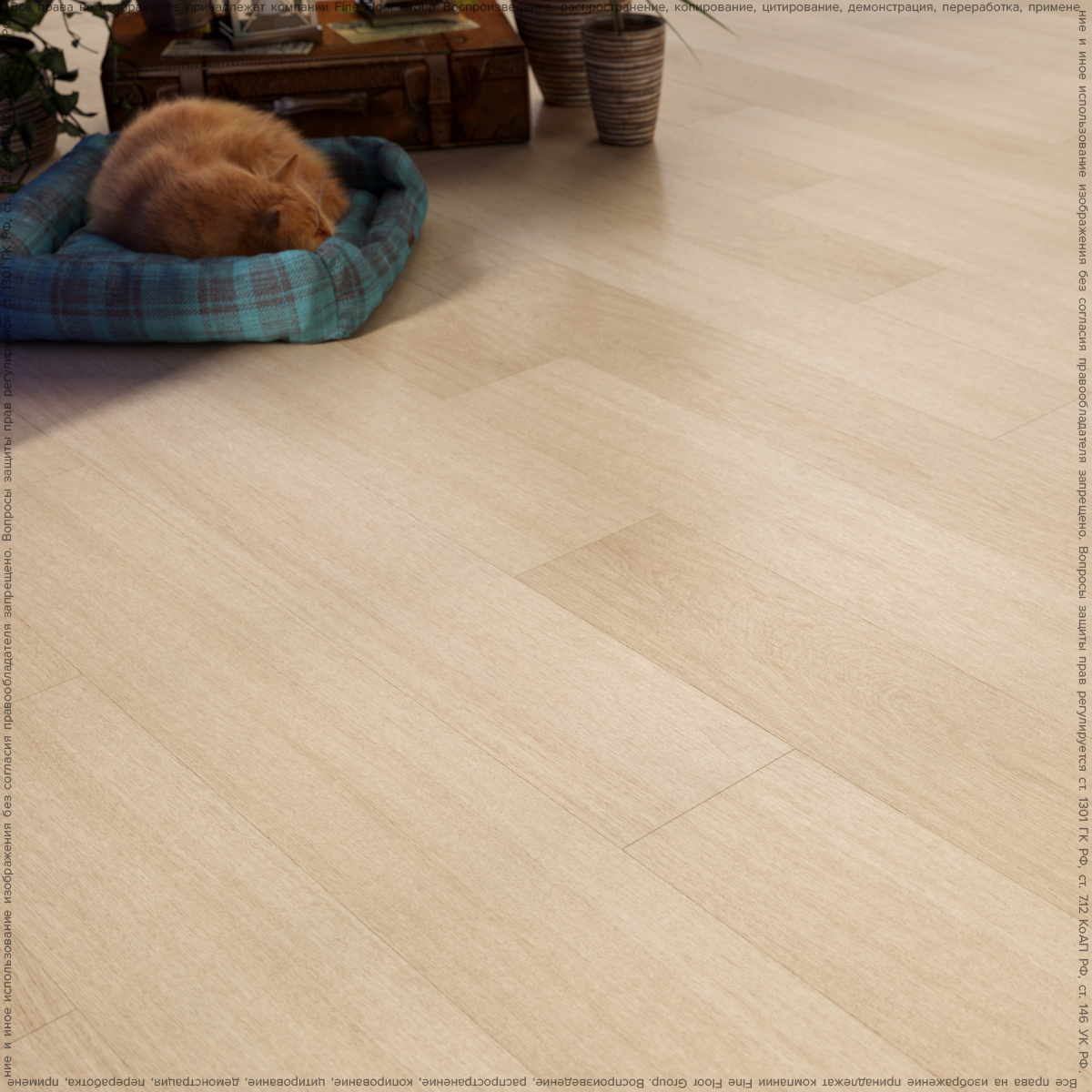Изображение товара LVT Плитка Fine Floor Wood Дуб Бари 42 класс влагостойкая структура 132x19.6 мм, 2.5 мм