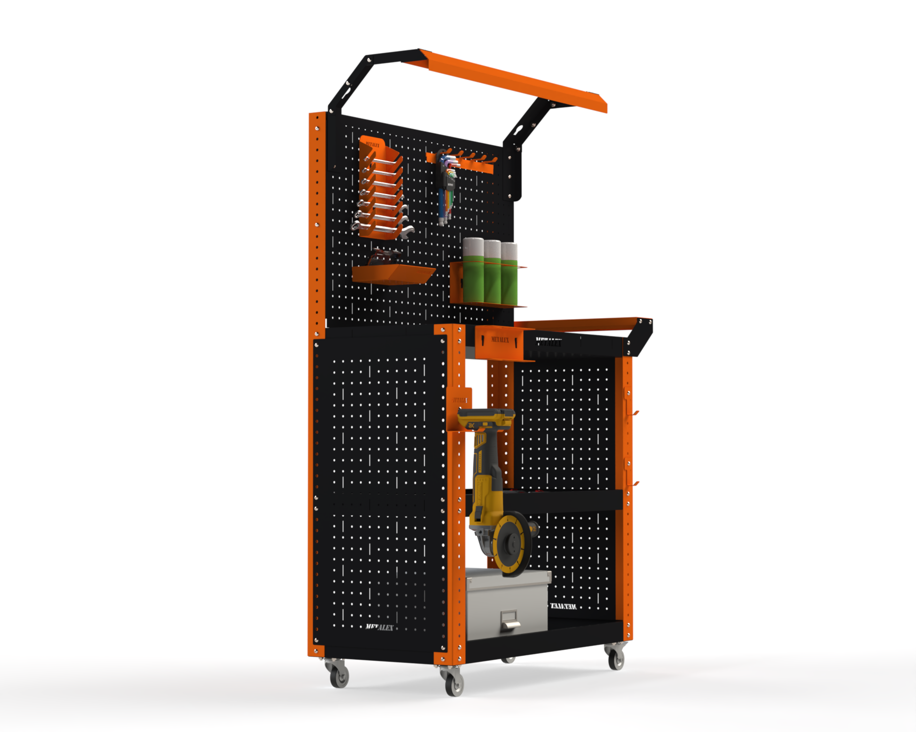 Изображение товара Тележка инструментальная Metalex Тип 6 900x450x800 мм