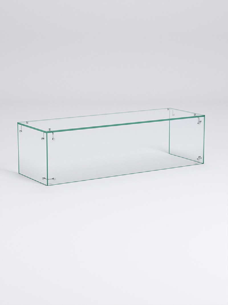 Изображение товара Витрина-купол 90x25 см Сладость №6 для выпечки настольная стекло цвет прозрачный