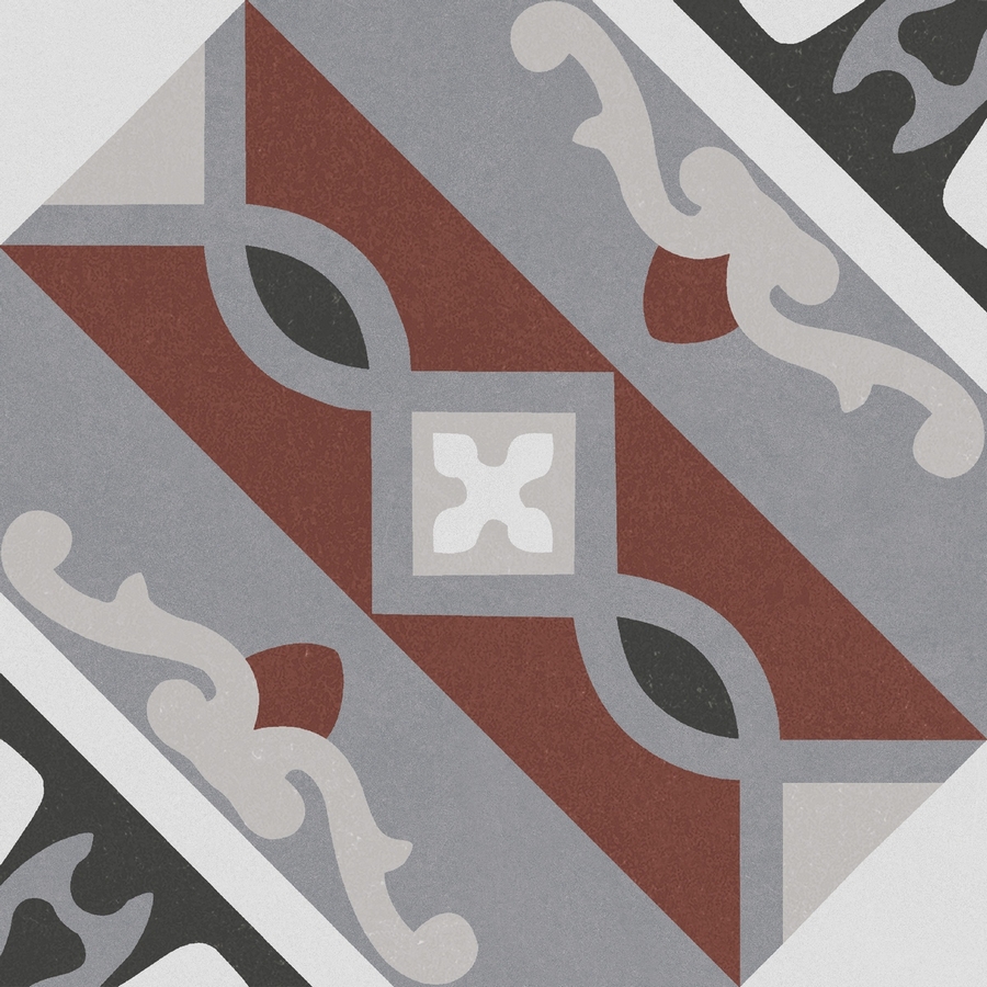 Изображение товара Керамогранит Motto Monotone N100108 20x20 см серый