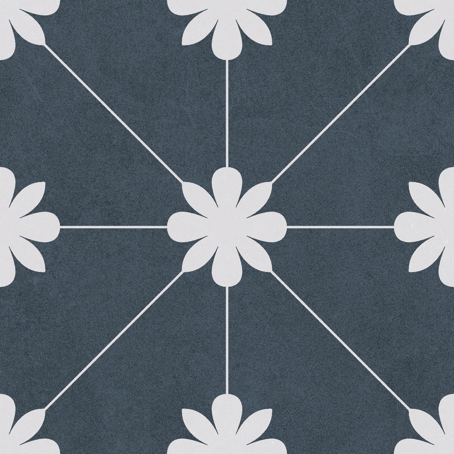 Изображение товара Керамогранит Motto Monotone N100104 20x20 см синий для внутренних и наружных работ