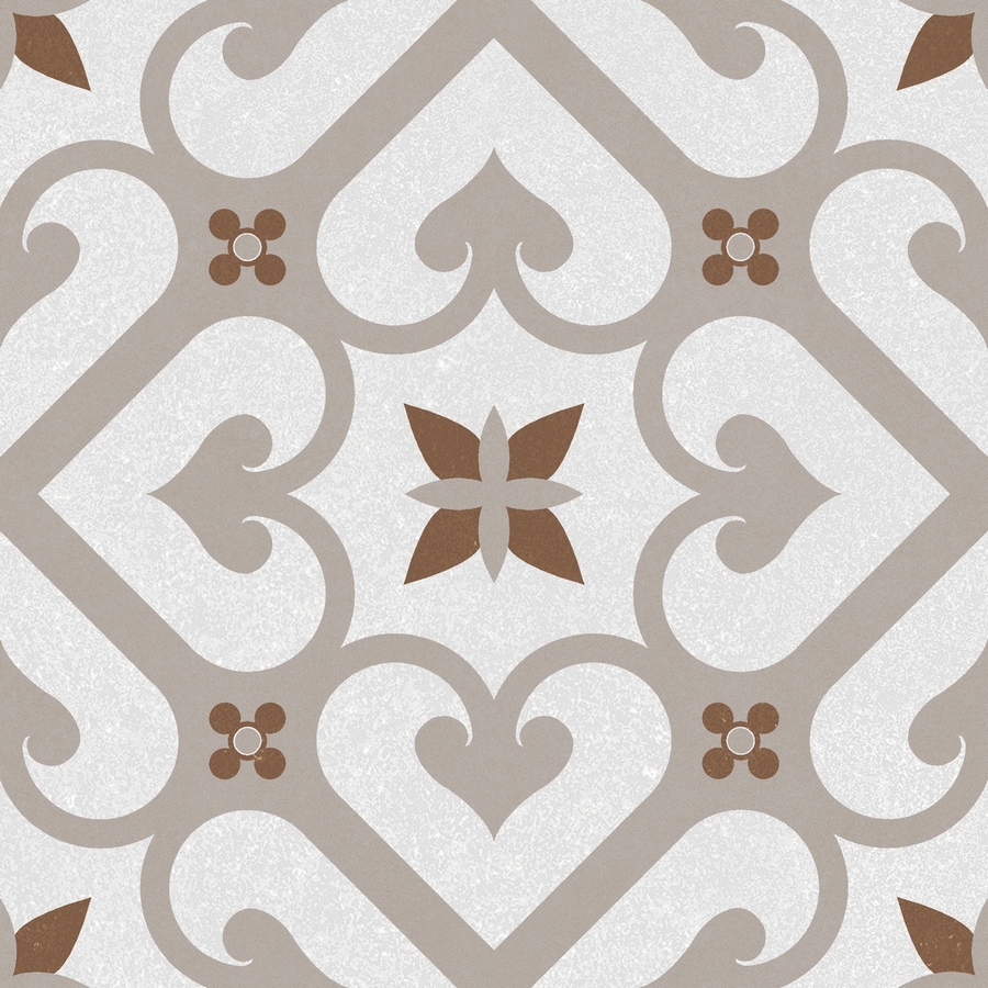 Изображение товара Керамогранит Motto Monotone N100109 20x20 см серый для внутренней и наружной облицовки