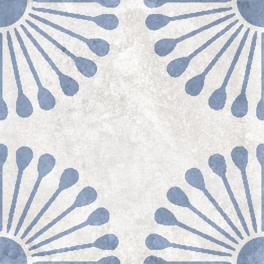 Изображение товара Керамогранит Motto Palmas N100125 20x20см цвет белый