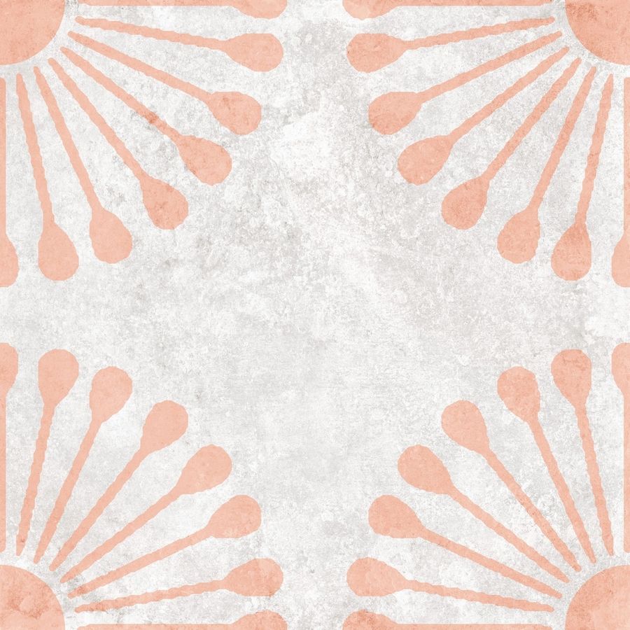 Изображение товара Керамогранит MOTTO Palmas N100127 белый 20x20 см